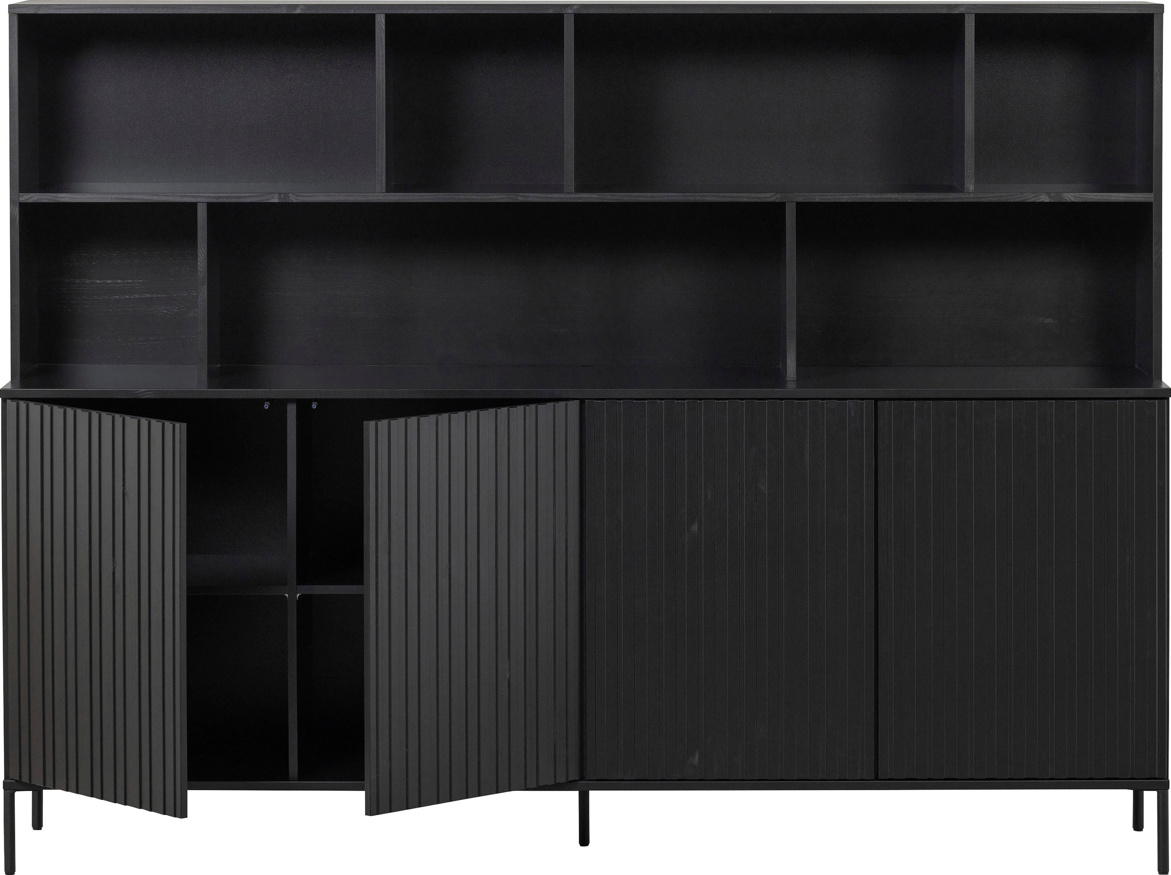 WOOOD Buffet »New Gravure«, mit viel Stauraum, Breite 200 cm