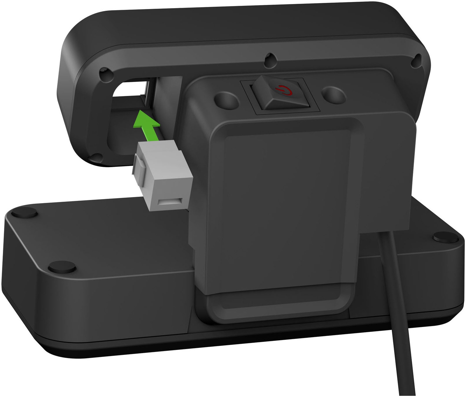 Brennenstuhl Steckdosenleiste »Duplex Tischsteckdosenleiste, 2x Keystone Module, 10x Schutzkontakt« (Ein- / Ausschalter )
