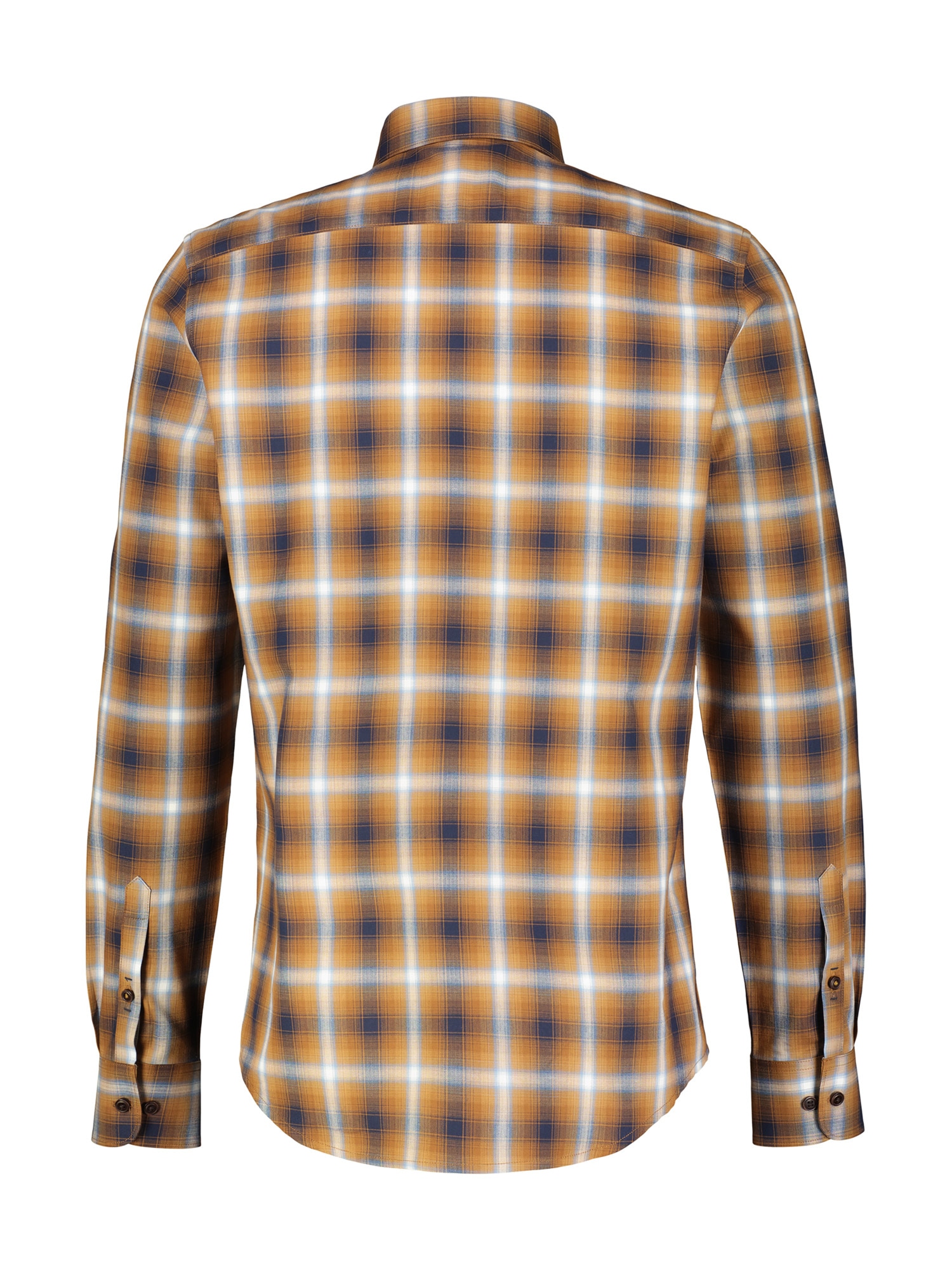 LERROS Karohemd »Karohemd mit Fischgratstruktur«