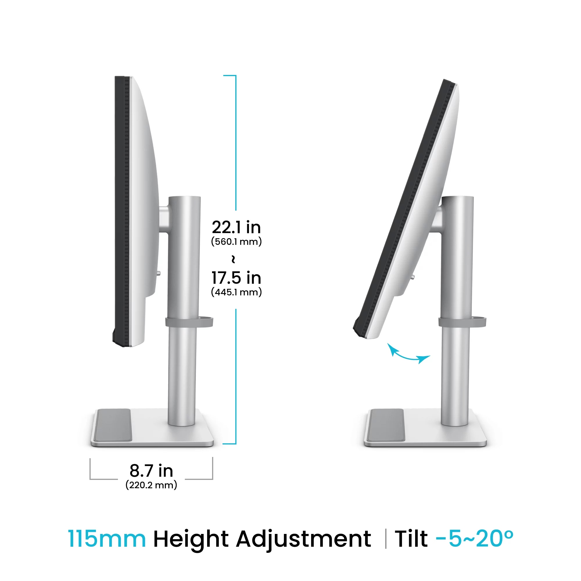BenQ LED-Monitor »BenQ 68,6cm MA270UP 16:9 USB-C/HDMI silv. lift/piv UHD« 68,6 cm/27 ″  3840 x 2160 px 5 Reaktionszeit 60 Hz