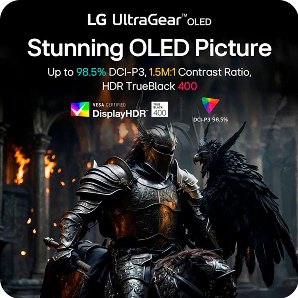 LG Curved-Gaming-OLED-Monitor »45GX950A«, 113 cm/45 Zoll, 5120 x 2160 px, 5K2K, 0,03 ms Reaktionszeit, 165 Hz