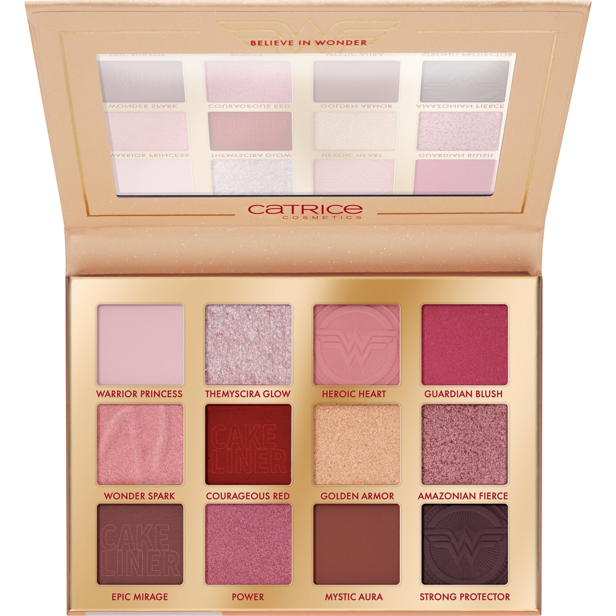 Catrice Lidschatten-Palette »Wonder Woman Eyeshadow Palette«