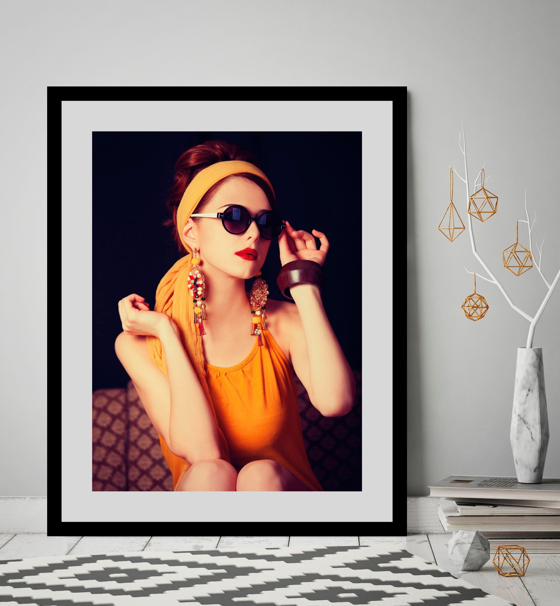 queence Bild »Sissy«, Frau-Bilder von Frauen-Art-Kunst-Fashion-Mode-Magazin günstig online kaufen