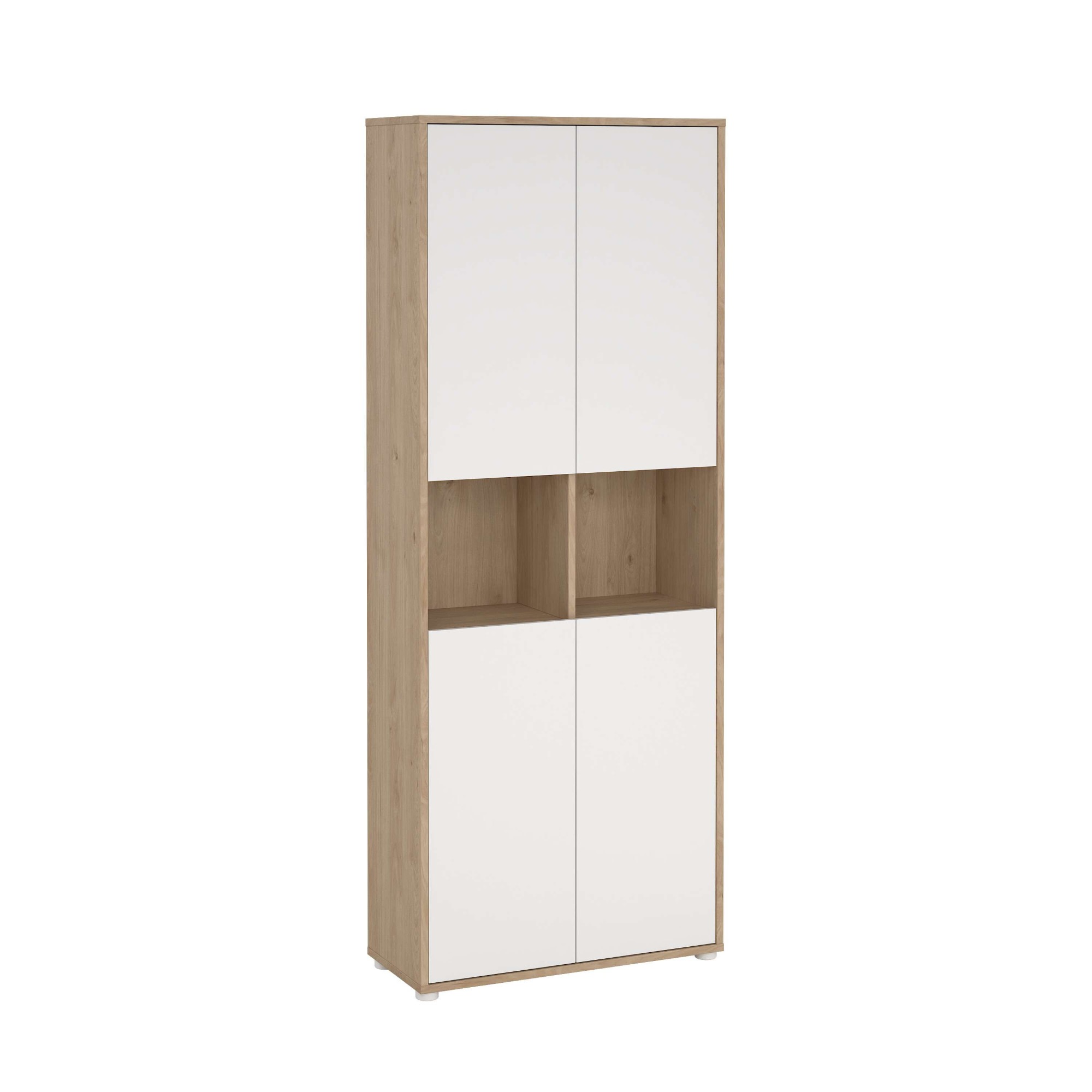 INOSIGN Aktenschrank »Sign Aktenregal, Bücherregal, Standregal,«, Merkzweckschrank, 2 Fächer, 4 Einlegeböden, Breite/Höhe 80/200 cm