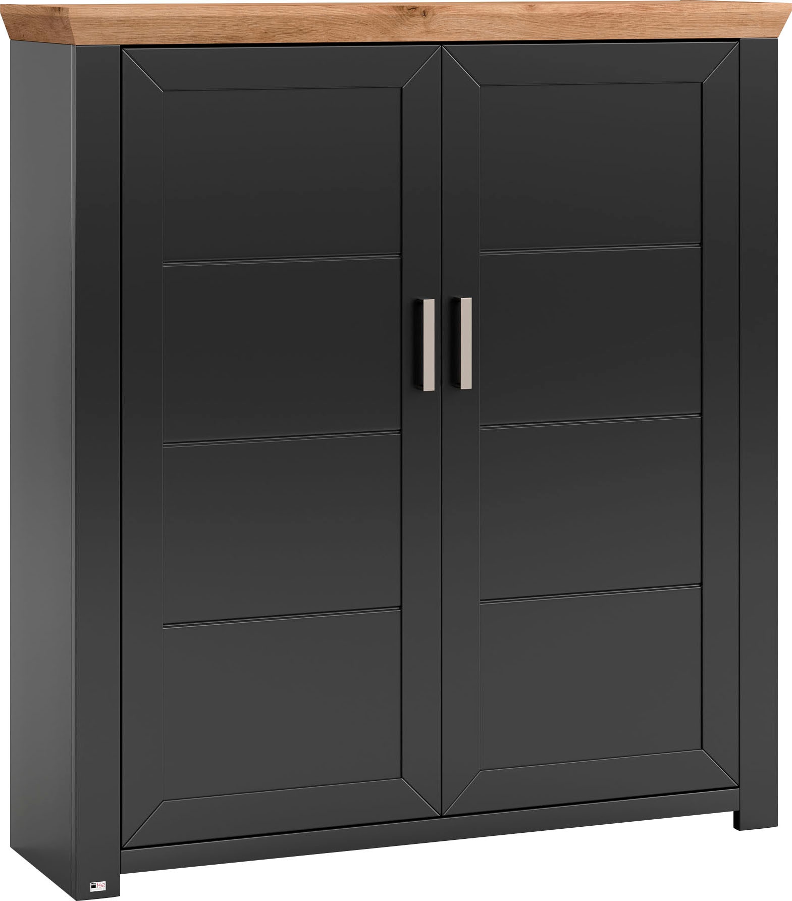 set one by Musterring Highboard »York«, Typ 19, mit 3 Schubkästen und Flaschenregal, Landhausstil, B 129cm