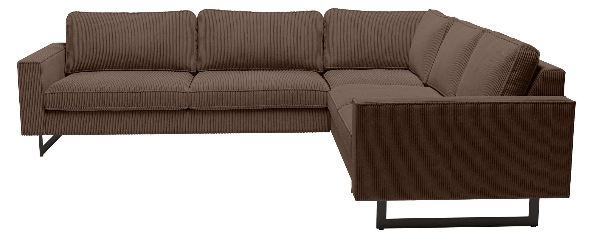 Home affaire Ecksofa »Pinto, XXL, 250/290 cm, langer Schenkel, Ottomane« Co günstig online kaufen