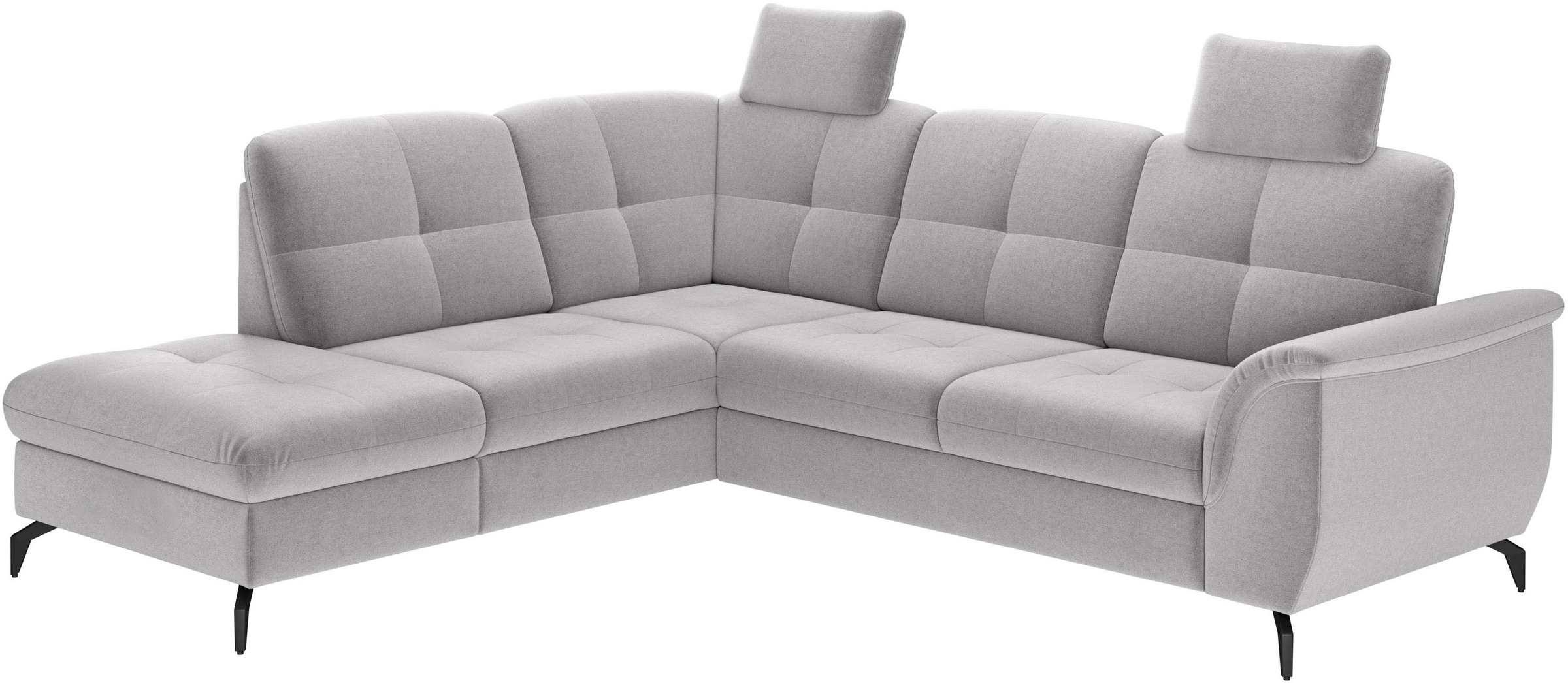 sit&more Ecksofa »Zora L-Form«, wahlweise mit Bettfunktion und Bettkasten