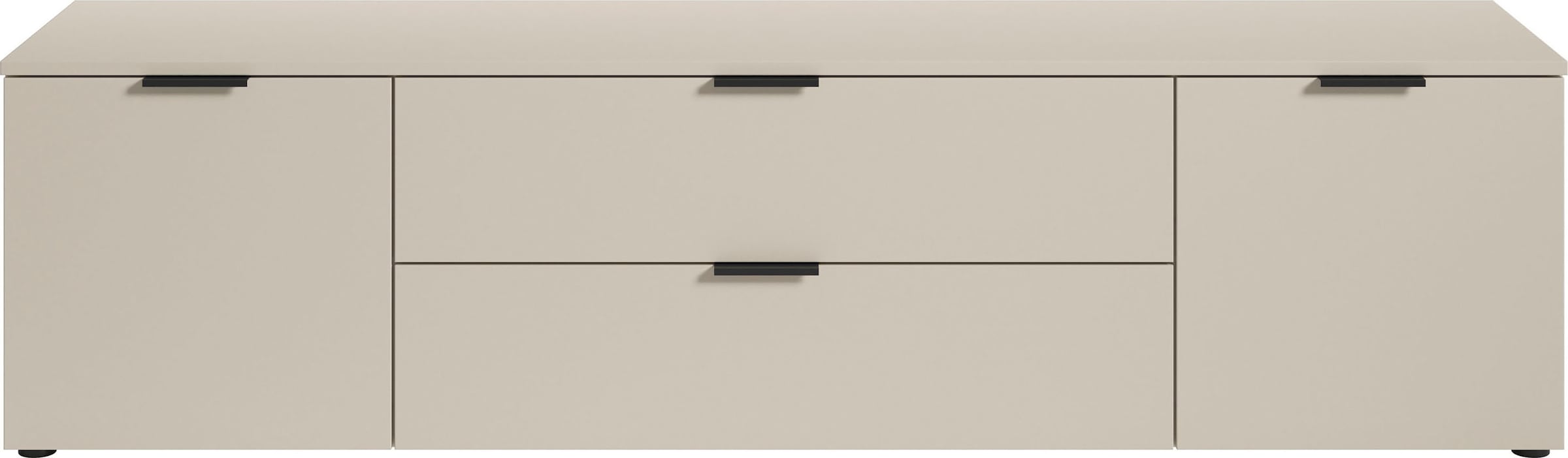 HBZ Lowboard »Linz TV-Unterschrank, BxHxT 180x47x40cm«, (1 St.), Breite 180cm,Lip-Griff, Melaminbeschichtung