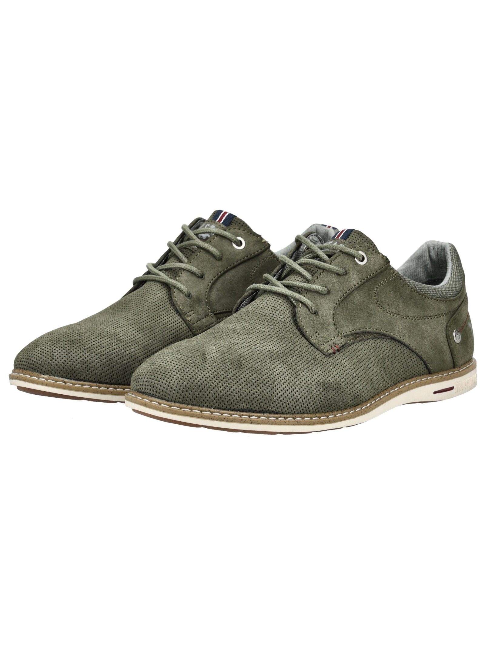Mustang Shoes Schnürschuh »Mustang Shoes Halbschuhe Lederimitat«