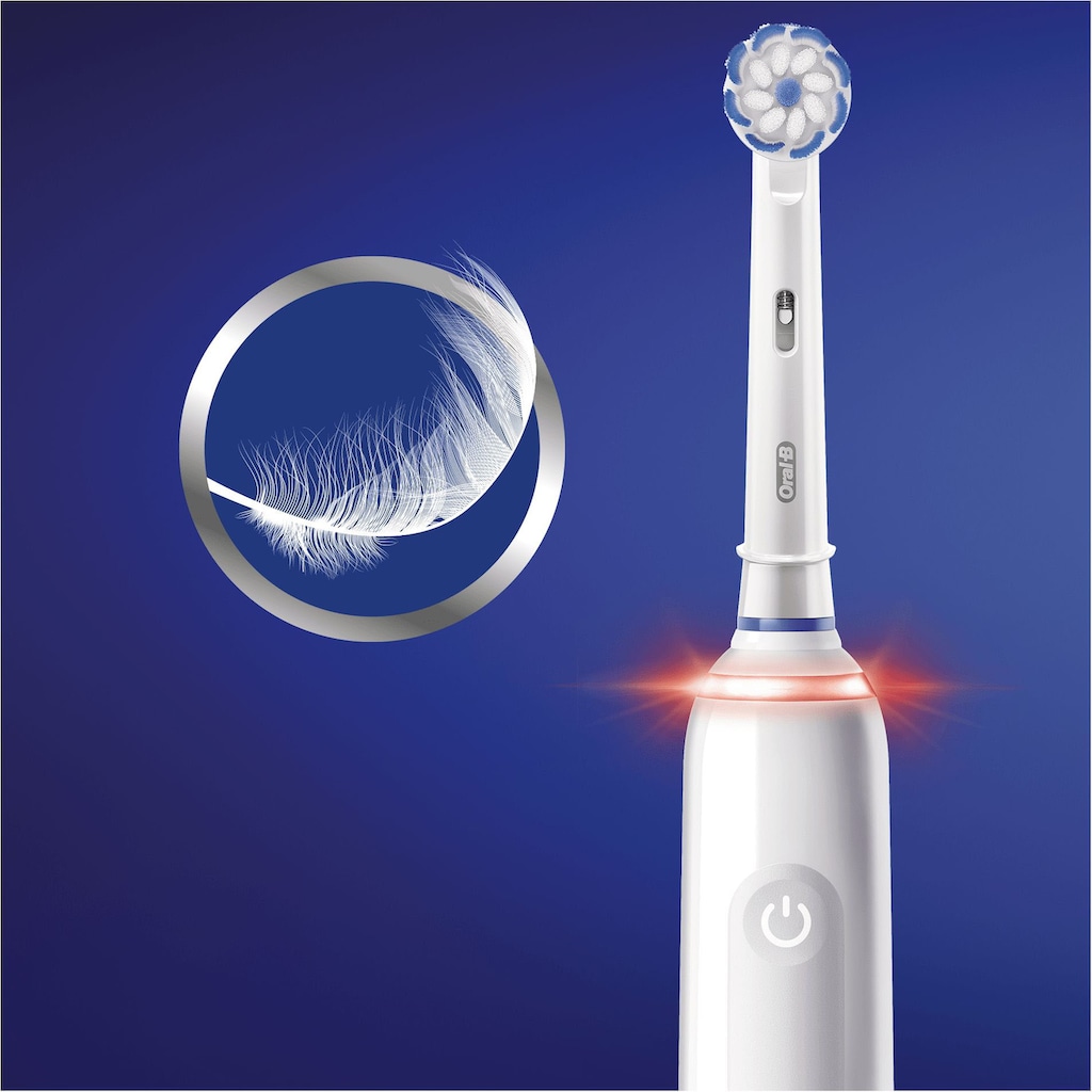 Oral-B Elektrische Kinderzahnbürste »Junior Star Wars«, 1 St. Aufsteckbürsten