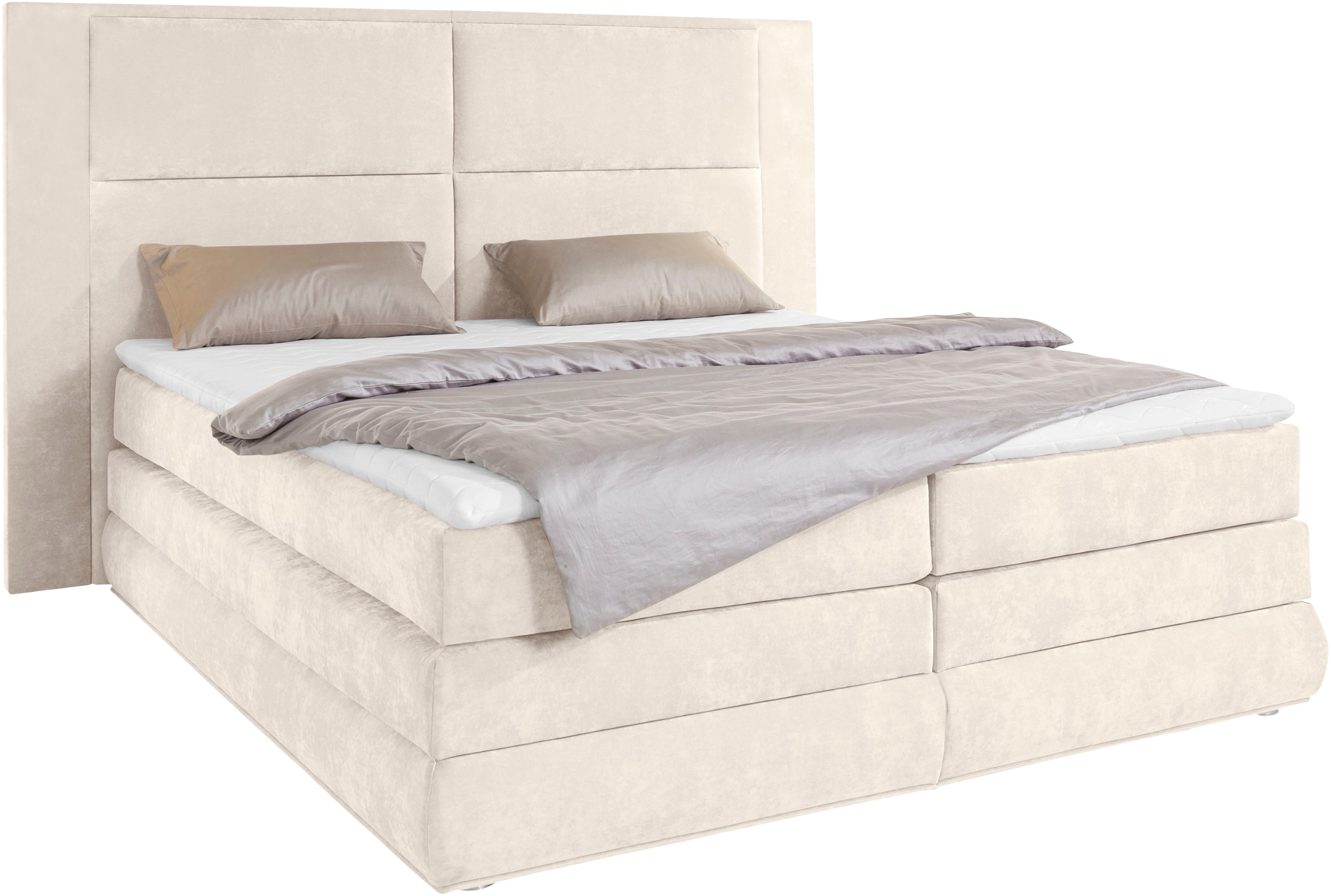 COLLECTION AB Boxspringbett »Copenhagen« inklusive Bettkasten, Topper, wahl günstig online kaufen