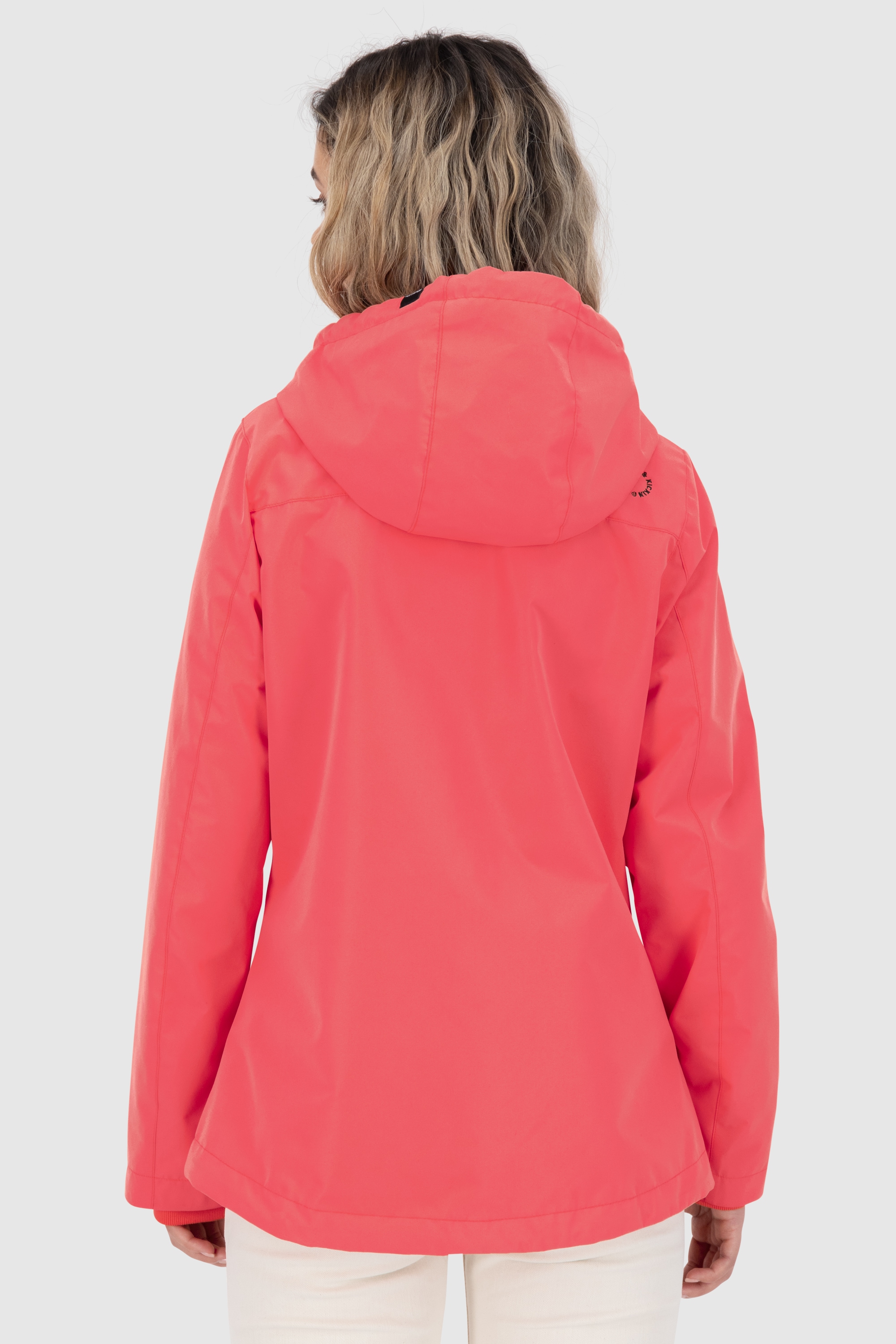 Alife & Kickin Outdoorjacke »LilouAKA« mit Kapuze leichte, taillierte Übergangsjacke mit verstellbarer Kapuze