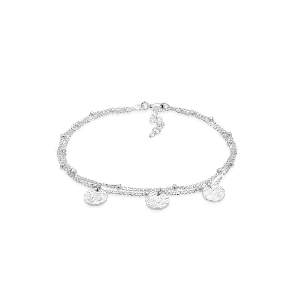 Elli Armband »Basic Layer Kettchen Kugeln Trend Geo 925er Silber«