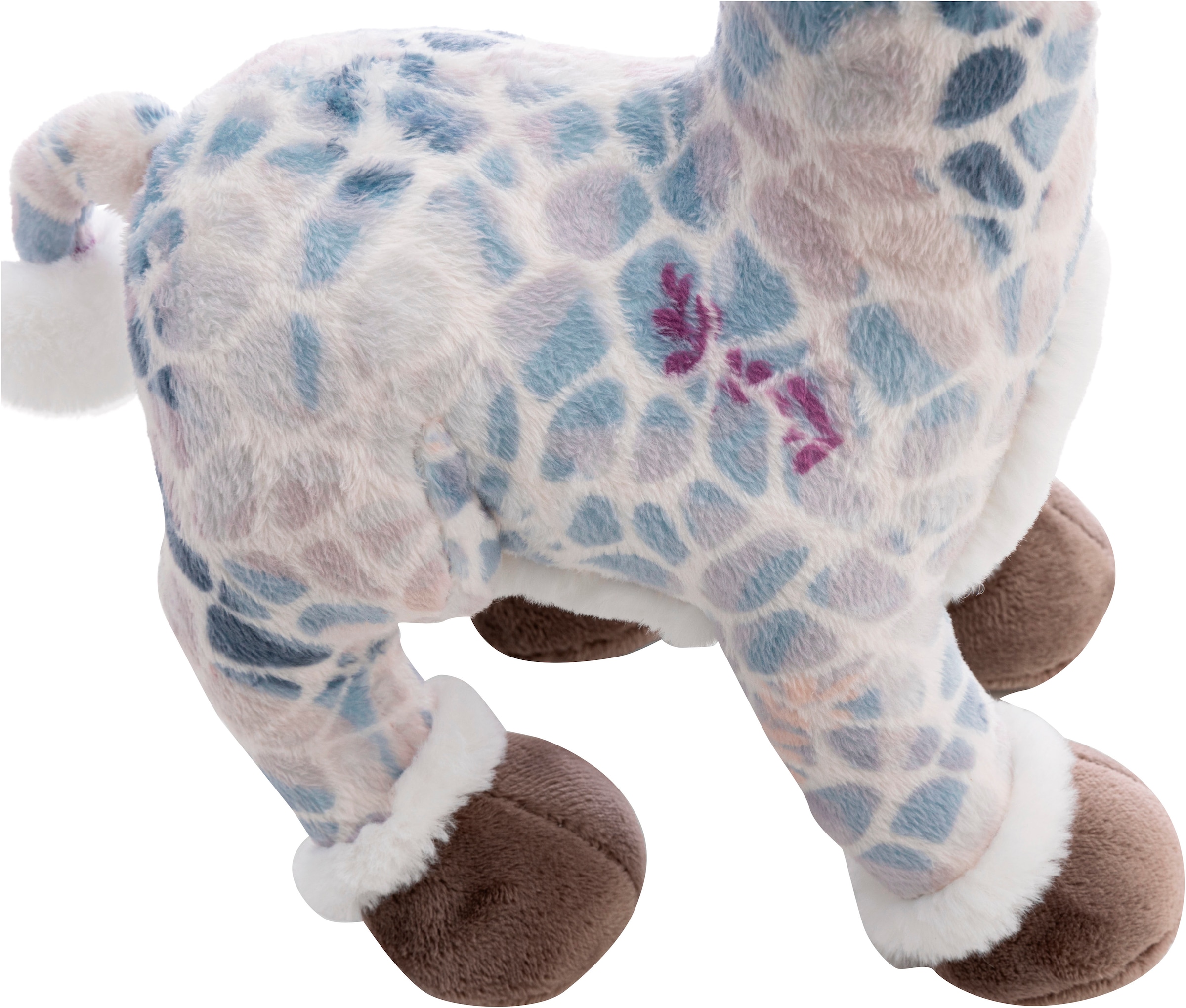 Nici Kuscheltier »Winter, Giraffe Winny Winterfur, 70 cm stehend«, sitzend; enthält recyceltes Material