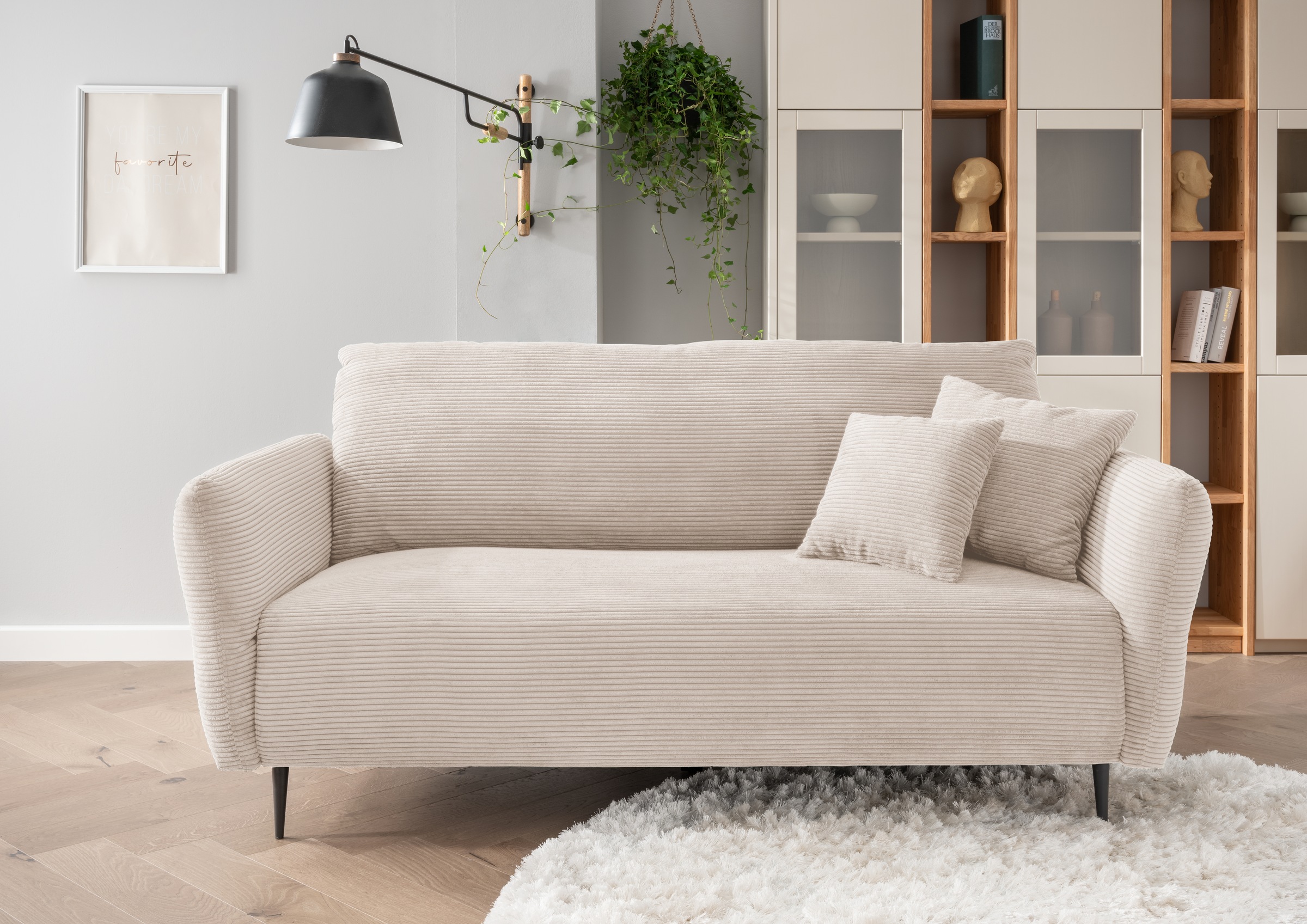 INOSIGN Polstergarnitur »Vanilla« Set, 3-Sitzer und 2-Sitzer, 2 Stk. tlg. a günstig online kaufen