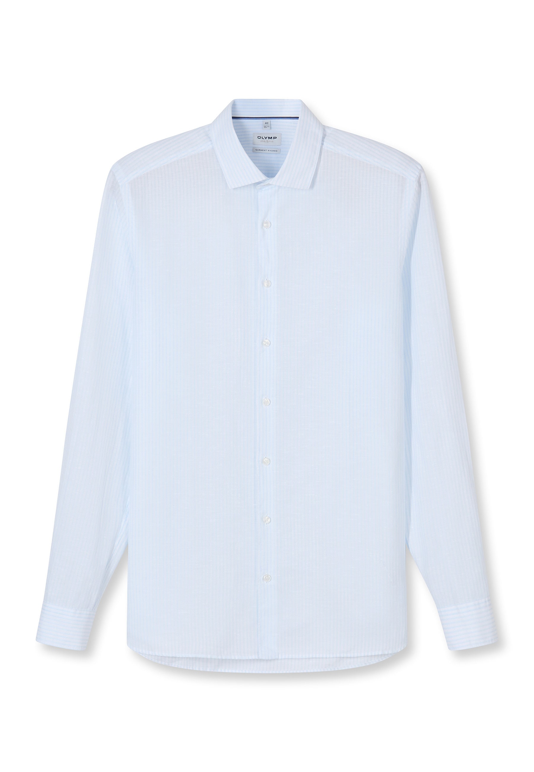 OLYMP Businesshemd »OLYMP Level Five garment washed, body fit, Kent«