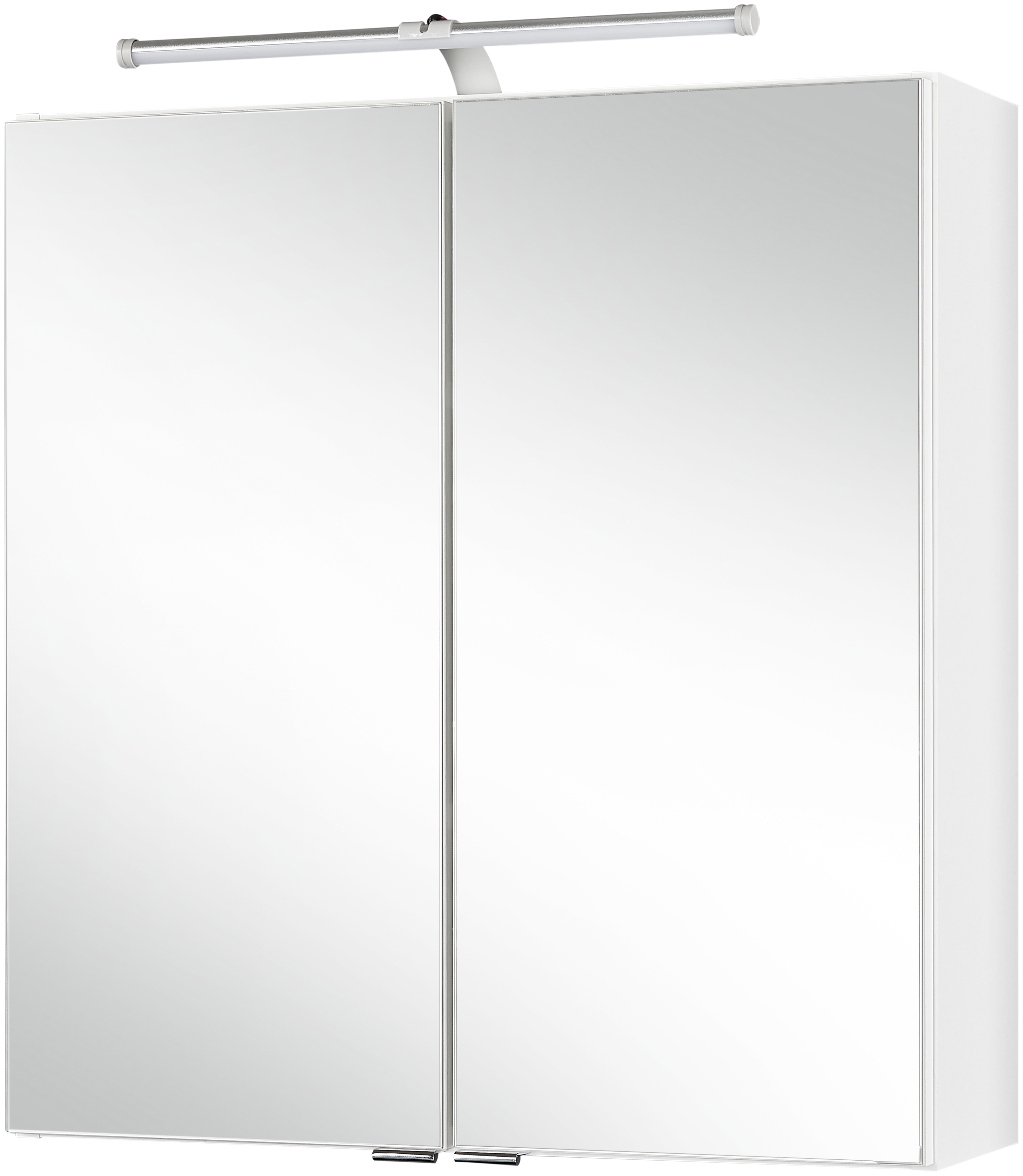 Preisvergleich für HELD MÖBEL Spiegelschrank »Turin« Breite 60 cm, mit  LED-Aufbauleuchte, BxHxT 60x20x64 cm, in der Farbe Weiss, aus  Holzwerkstoff, GTIN: 4251639400129 | Ladendirekt