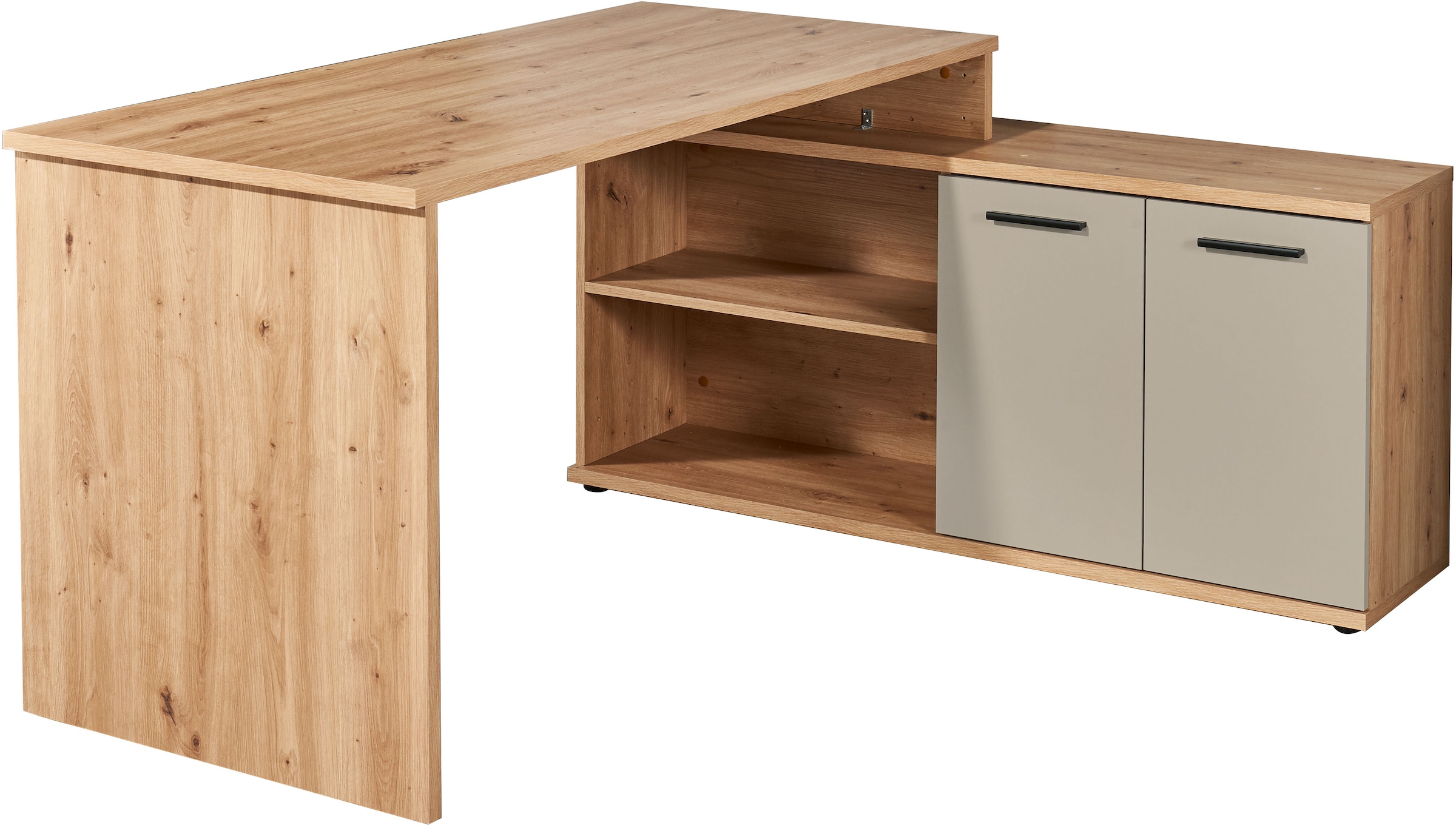 BEGA OFFICE Schreibtisch »Kanada, BxHxT 160x74x130 cm« 1 Stk. tlg. günstig online kaufen