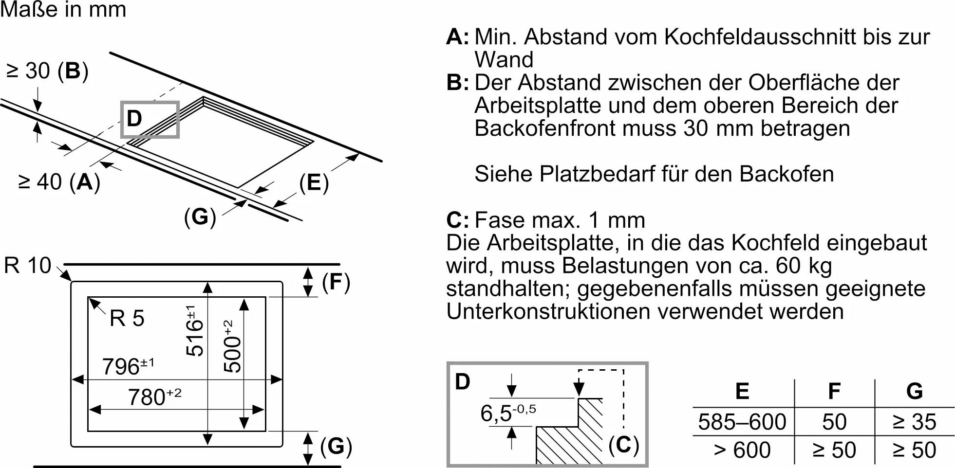 NEFF Induktions-Kochfeld von SCHOTT CERAN® »T58PHW1L0«, T58PHW1L0, mit virtueller Twist Touch® Bedienung