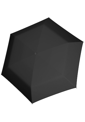 Taschenregenschirm »Carbonsteel Mini Slim uni, Black«