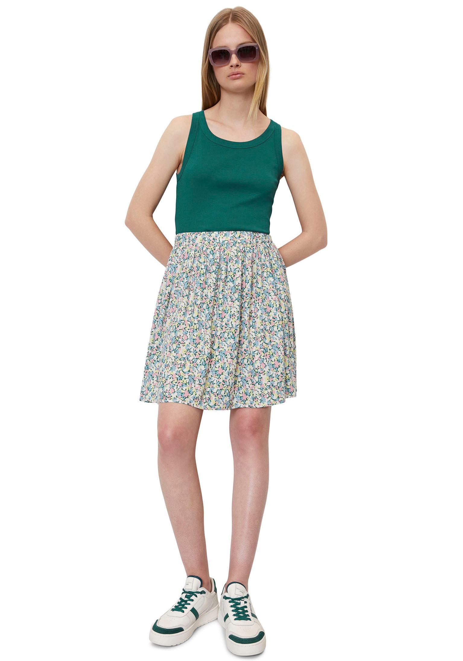 5. Bild von Marc O'Polo DENIM A-Linien-Rock, im Millefleur-Print