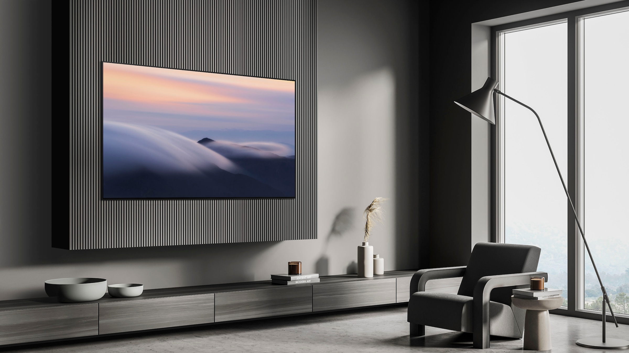 Samsung OLED-Fernseher »GQ83S90DAE«, 4K Ultra HD, Smart-TV, Neural Quantum 4K AI Gen2 Prozessor, Gaming Hub, bis zu 144Hz