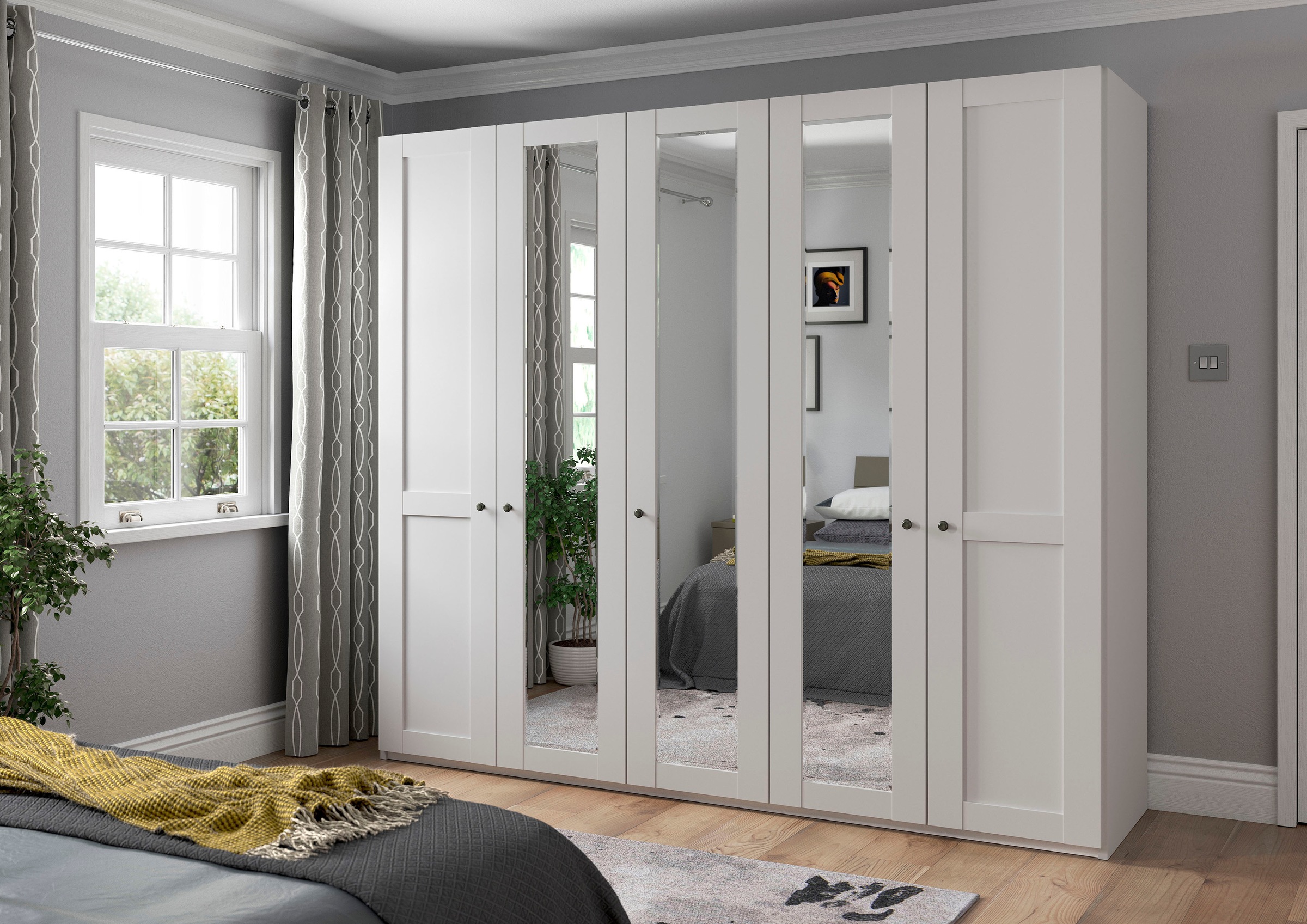 WIEMANN Drehtürenschrank »Göteborg, mit 95° Öffnungswinkel, Made in Germany günstig online kaufen