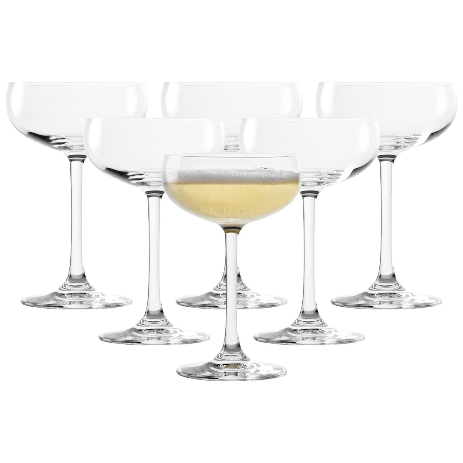 Stölzle Champagnerglas »Sektschalen Jive 230 ml 6er Set transparent« günstig online kaufen