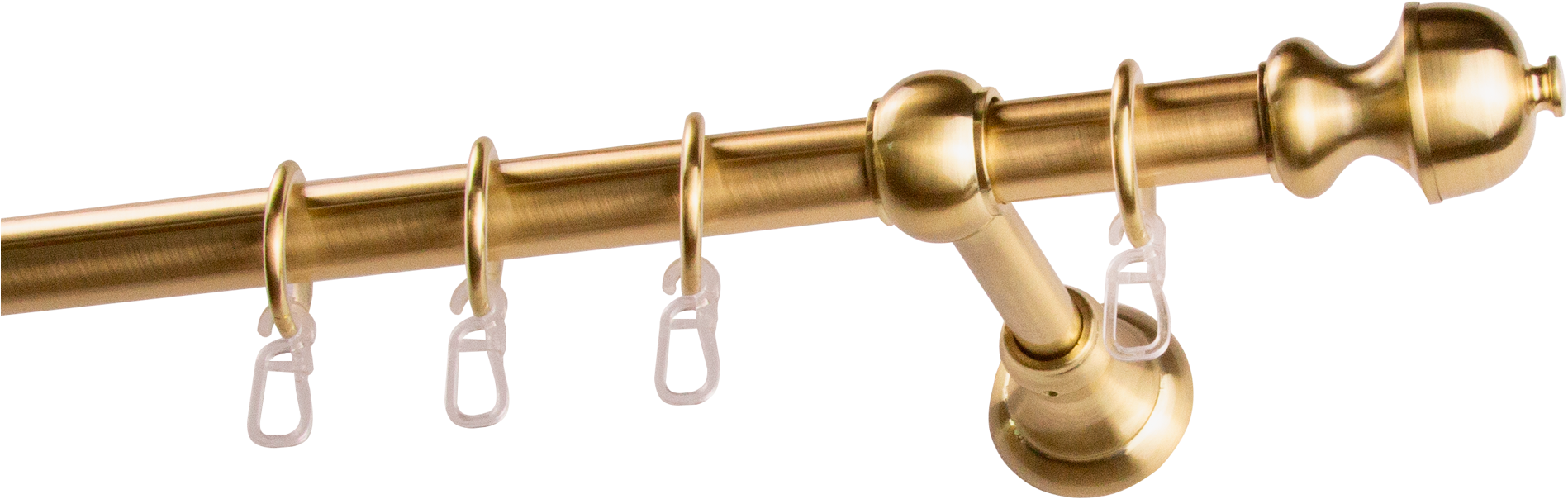 GARESA Gardinenstange »ANDREA« Ø 20 mm 1 läufig-läufig Wunschmaßlänge Vorha günstig online kaufen