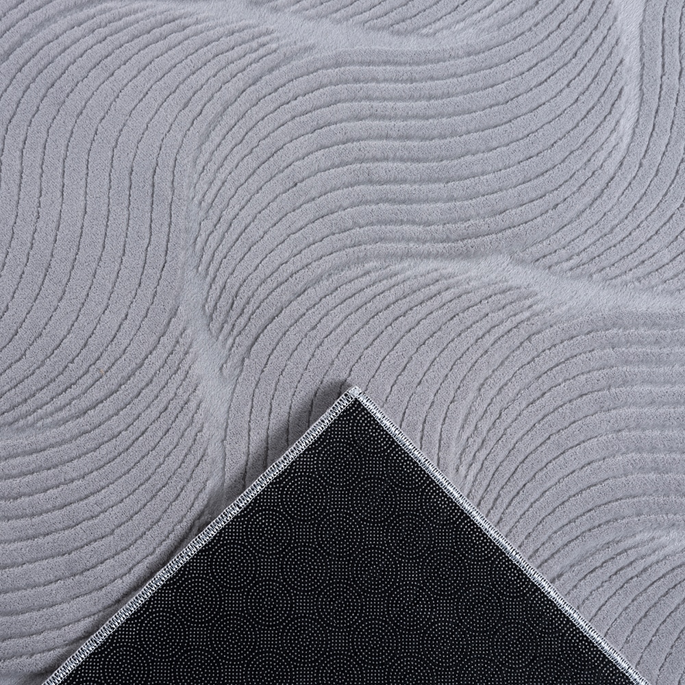 the carpet Teppich »Rio«, rechteckig, 8 mm Höhe, weicher Wohnzimmer Teppich rutschfest 3D-Optik
