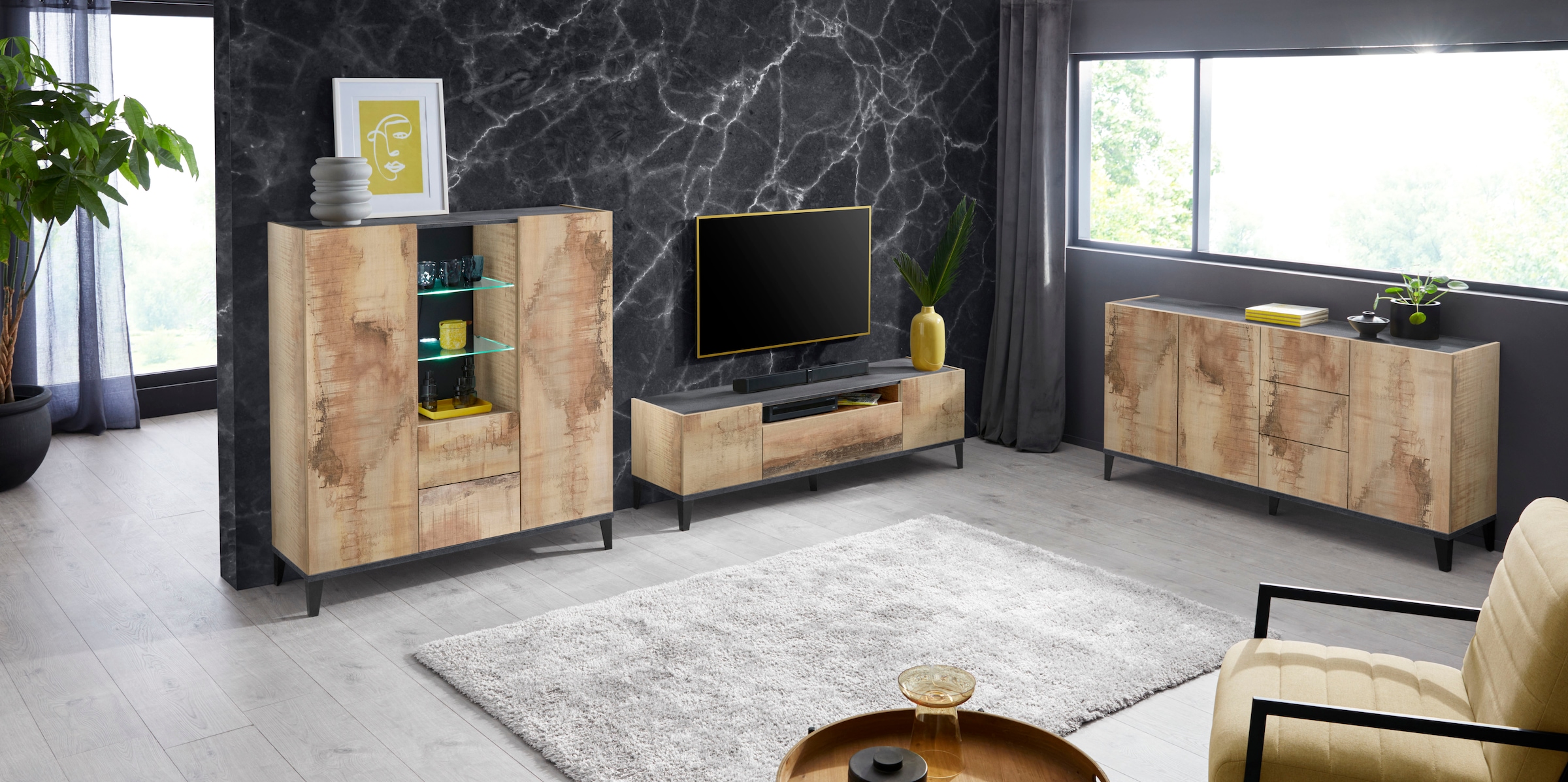 INOSIGN Sideboard »Sunrise«, Breite 160 cm