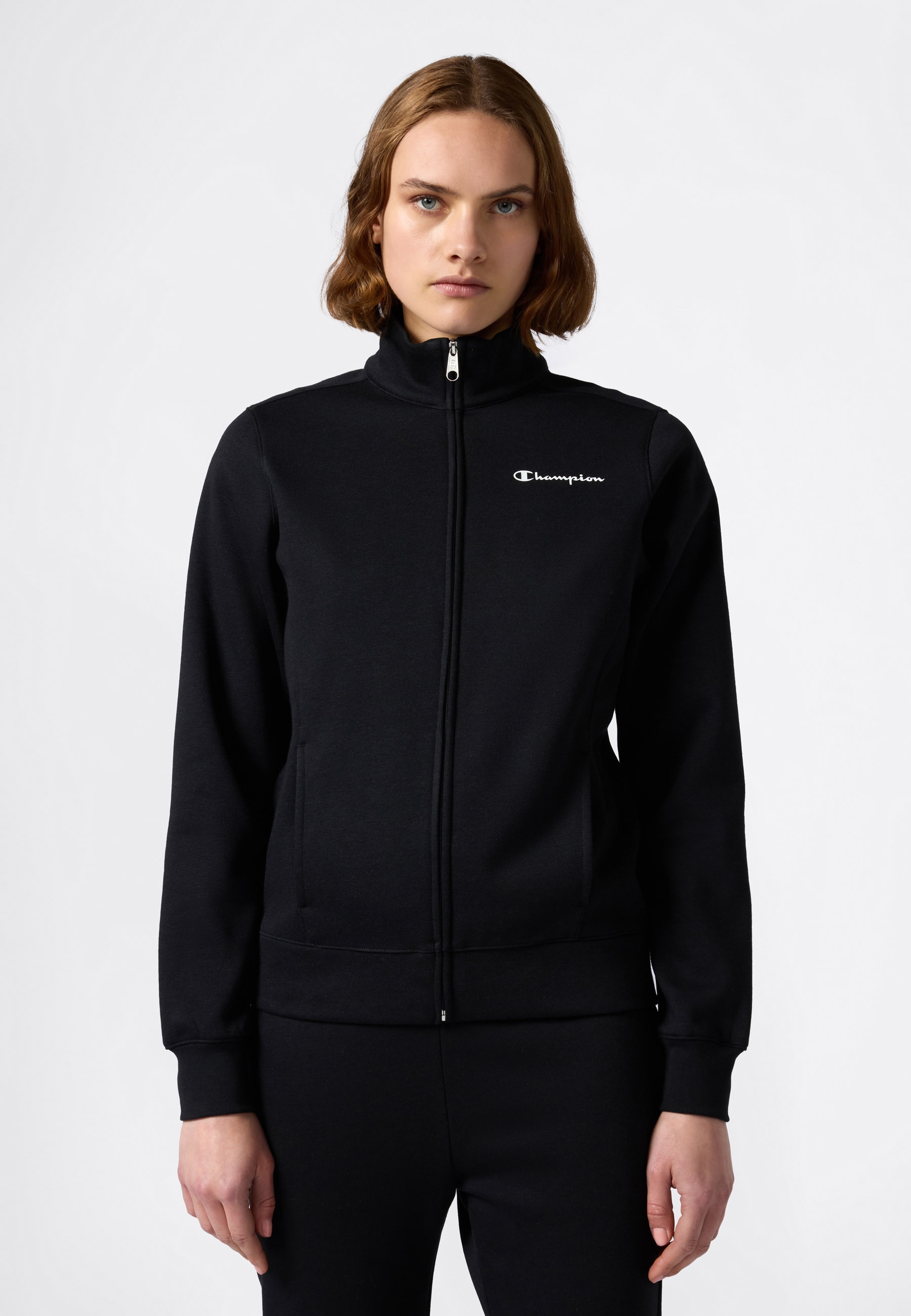 Champion Jogginganzug »Full Zip Sweatsuit« 2 Stk. zweiteilig, aus Baumwollmischung, mit durchgehendem Reißverschluss