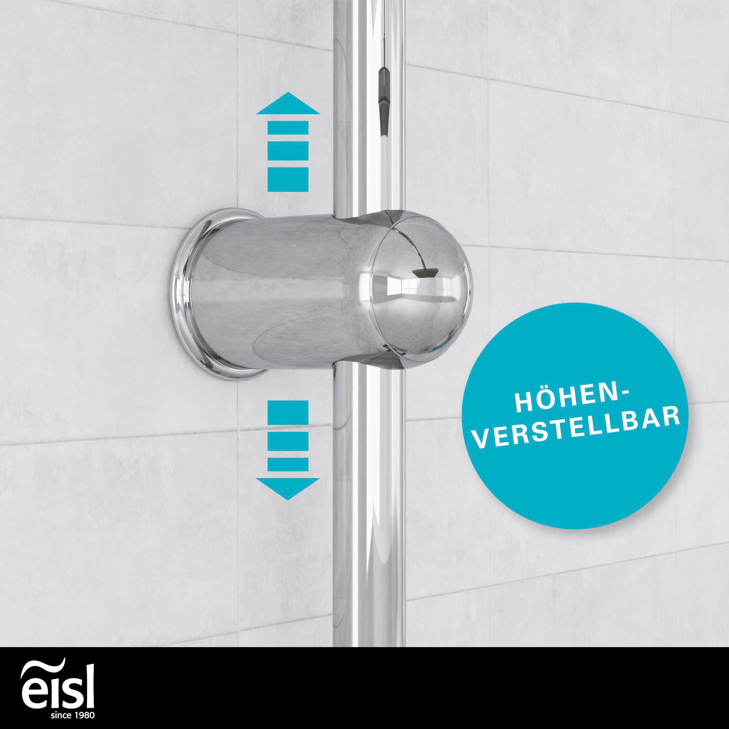 Schütte Brausegarnitur »EASY ENERGY« höhenverstellbar, Antikalk, Edelstahl