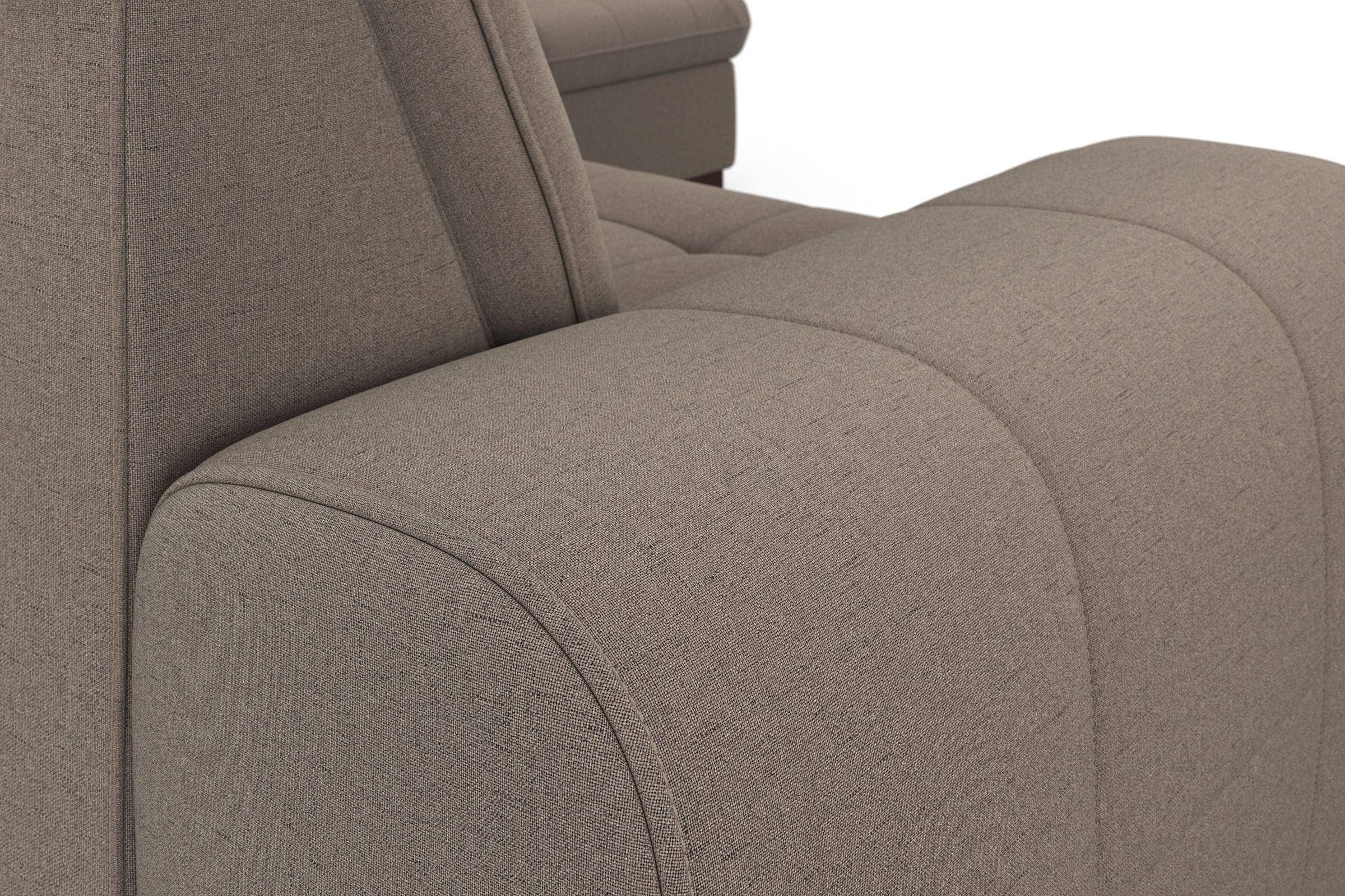 sit&more Ecksofa »Luxor L-Form«, wahlweise mit Bettfunktion, Bettkasten und Kopfteilverstellung