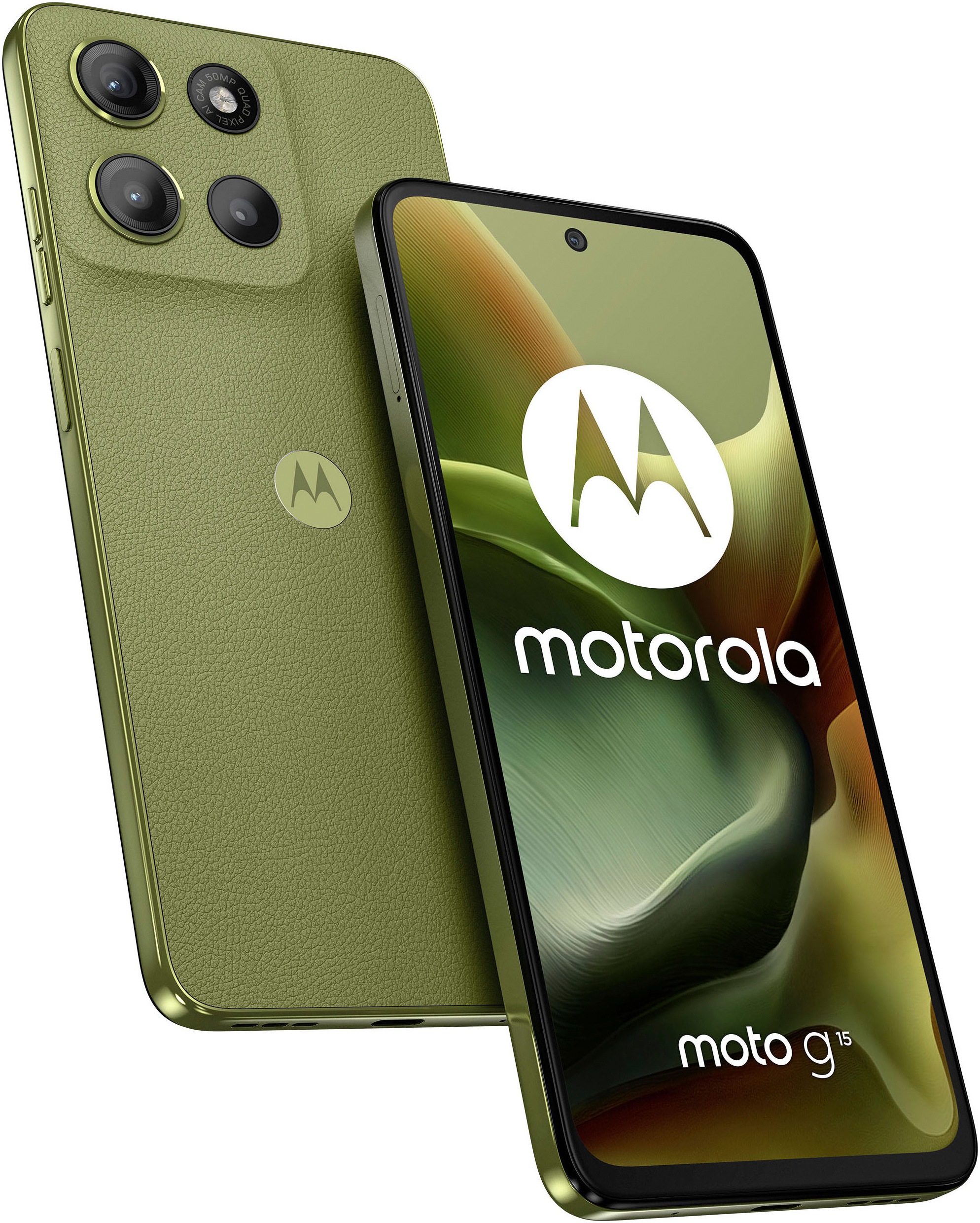 Motorola Smartphone »moto g15«, Grün