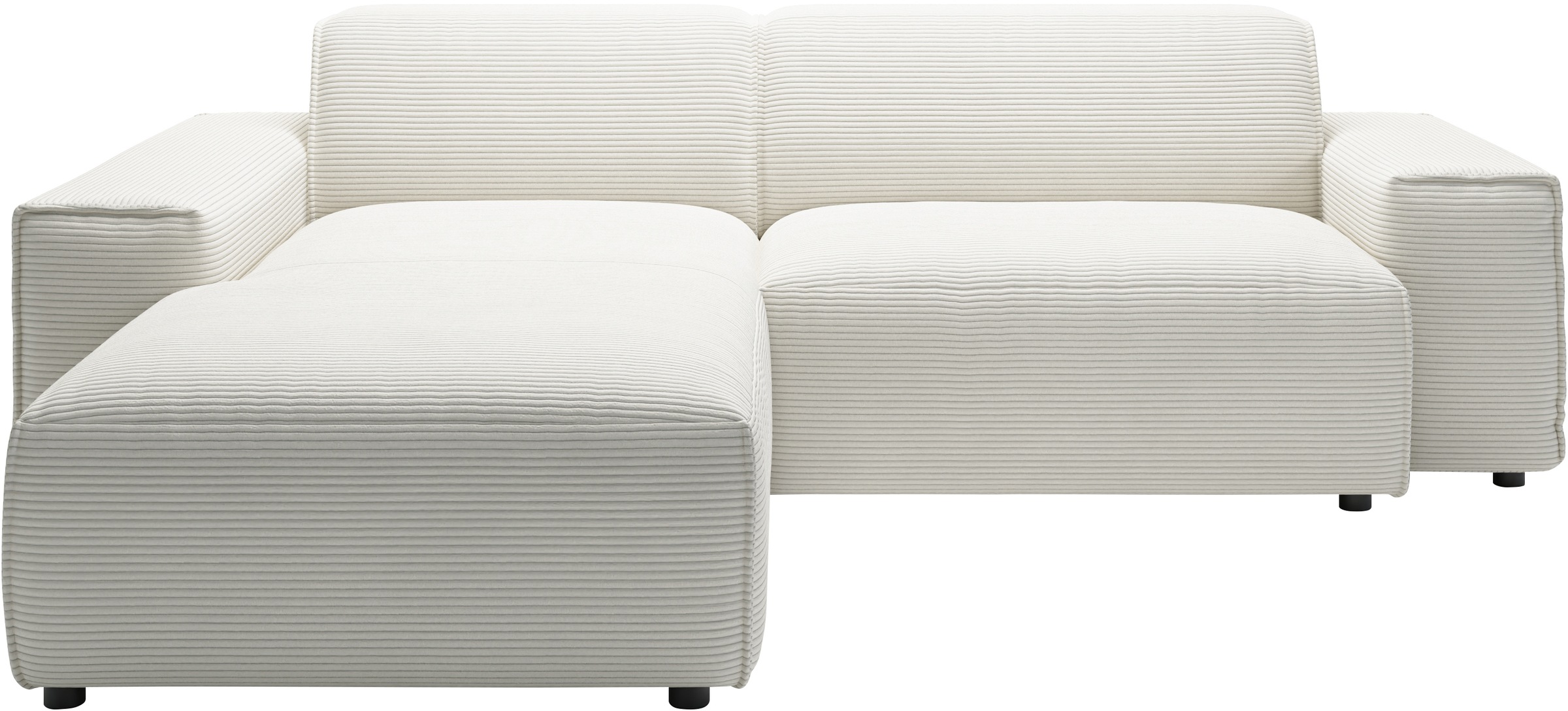 andas Ecksofa »Glimminge L-Form auch in Breitcord, Feincord + Easy care-Bezug,«, Breite 234, Zierkissen