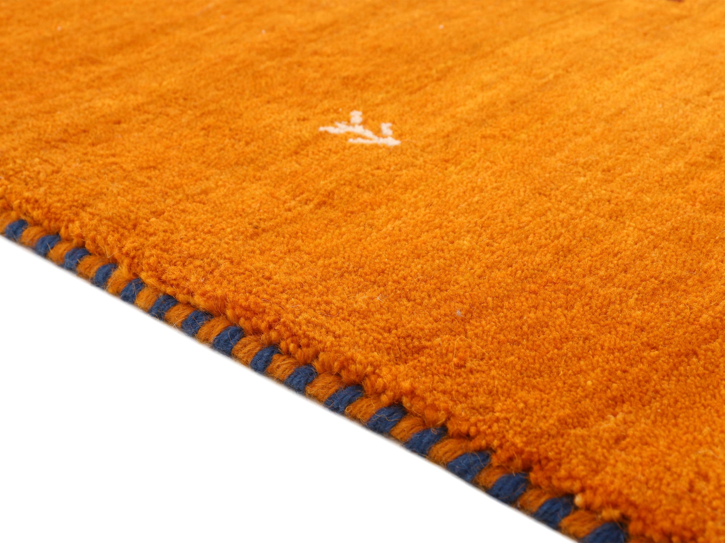 4. Bild von carpetfine Wollteppich »Gabbeh Uni«, rechteckig