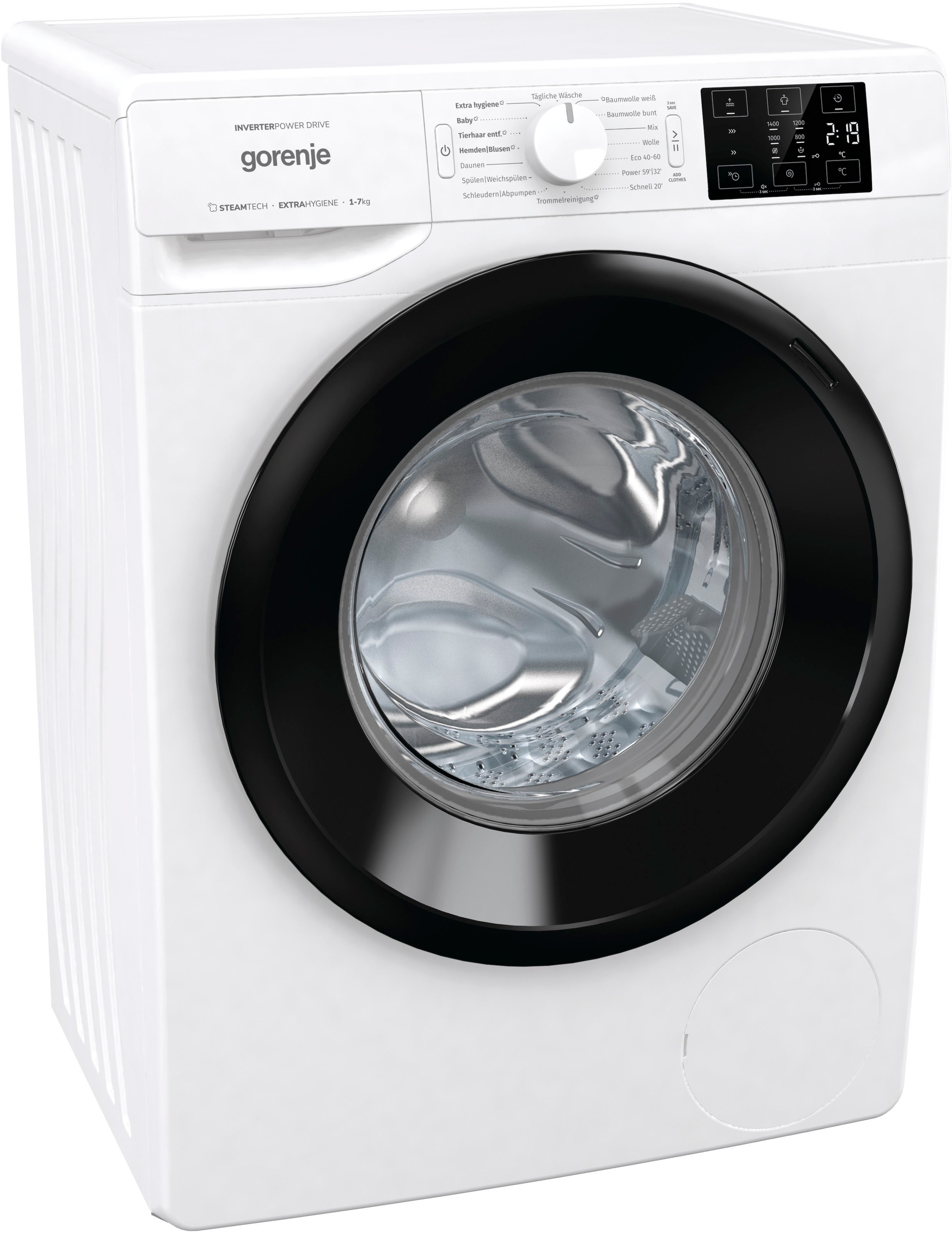 GORENJE Waschmaschine »Wave NEI74SAP«, 7 kg, 1400 U/min, nur 47 cm tief günstig online kaufen