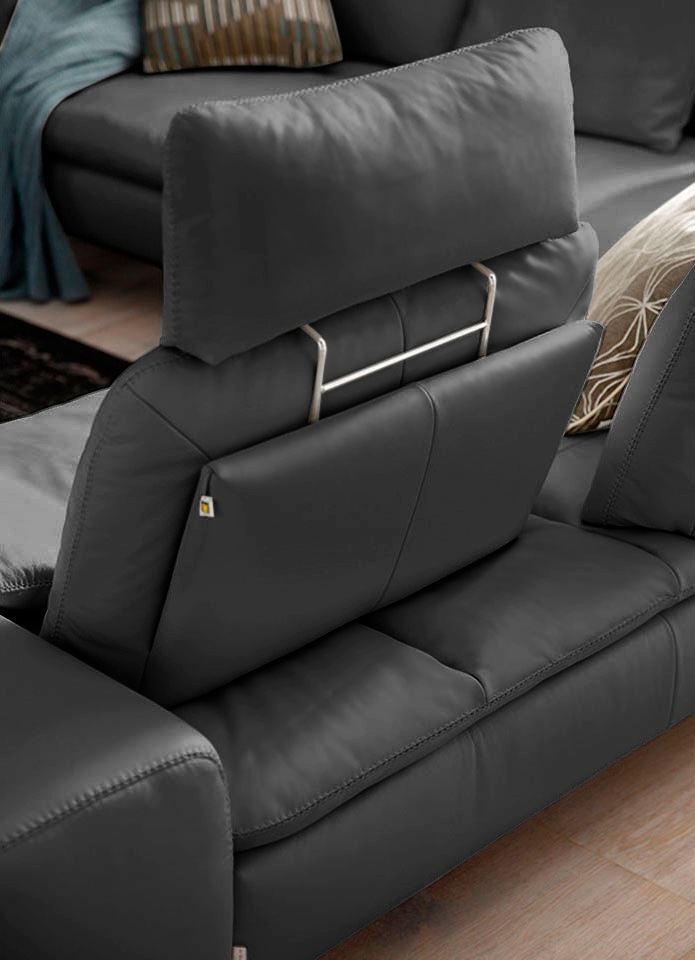W.SCHILLIG Ecksofa »valentinoo, Designsofa, elegant und bequem, L-Form«, (Set), mit Sitztiefenverstellung, Breite 318 cm