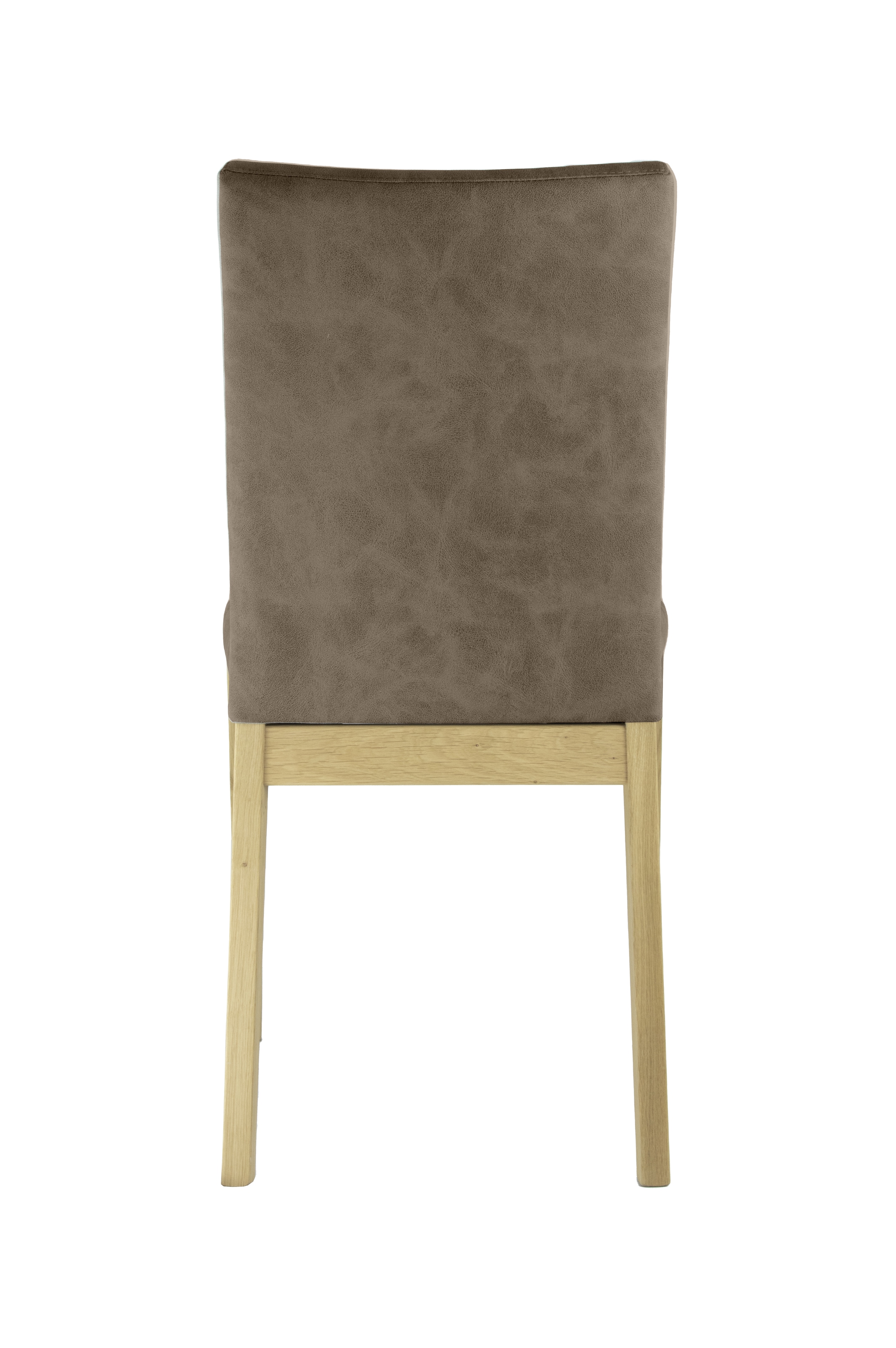 Home affaire 4-Fußstuhl »Dendres«, (Set), 2 St., Microfaser, Sitz und Ruecken gepolstert