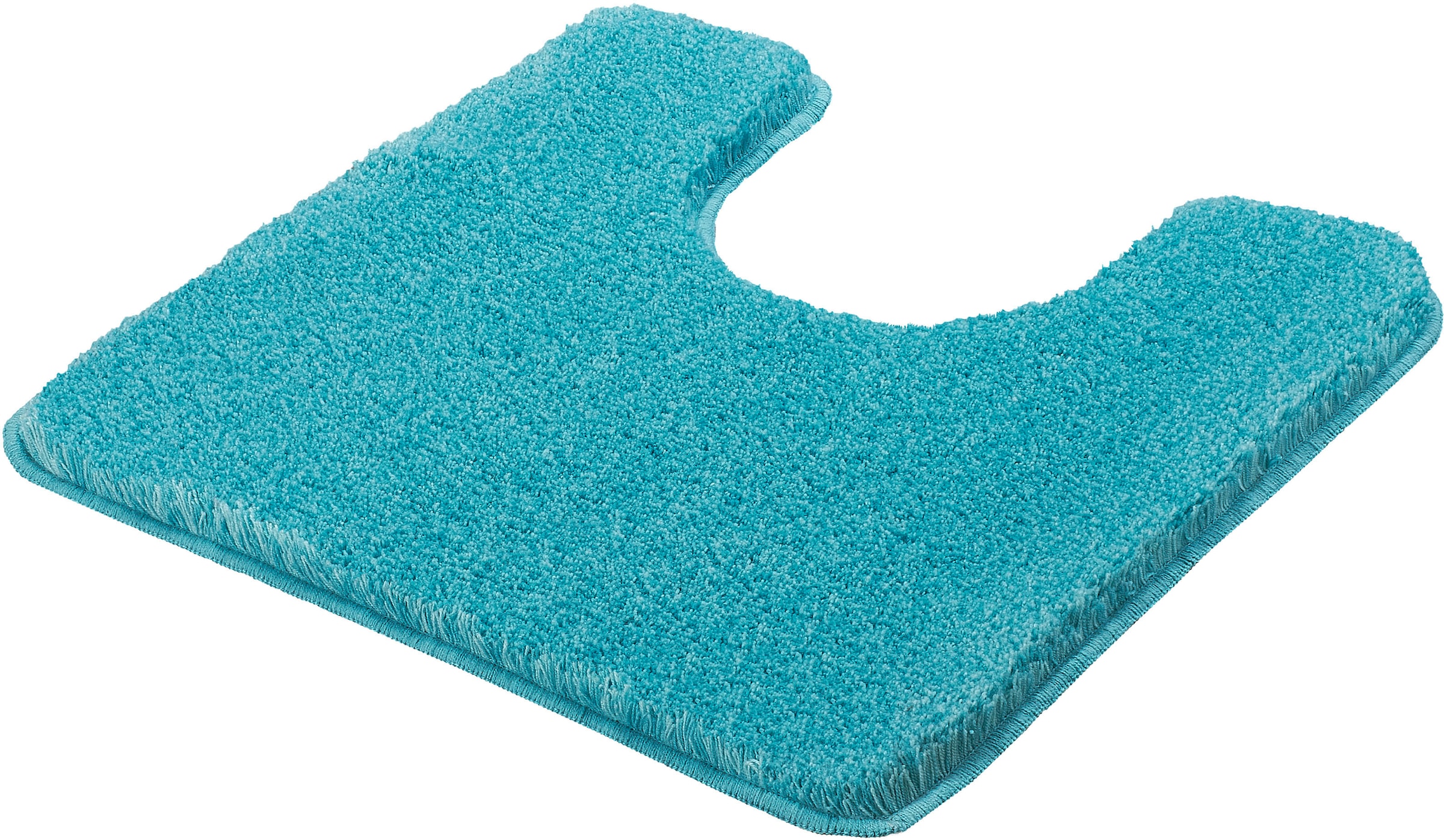 Kleine Wolke Badematte »RELAX«, rutschhemmend beschichtet, fußbodenheizungsgeeignet, Badteppich, Uni Farben, rechteckig, rund & als Set erhältlich