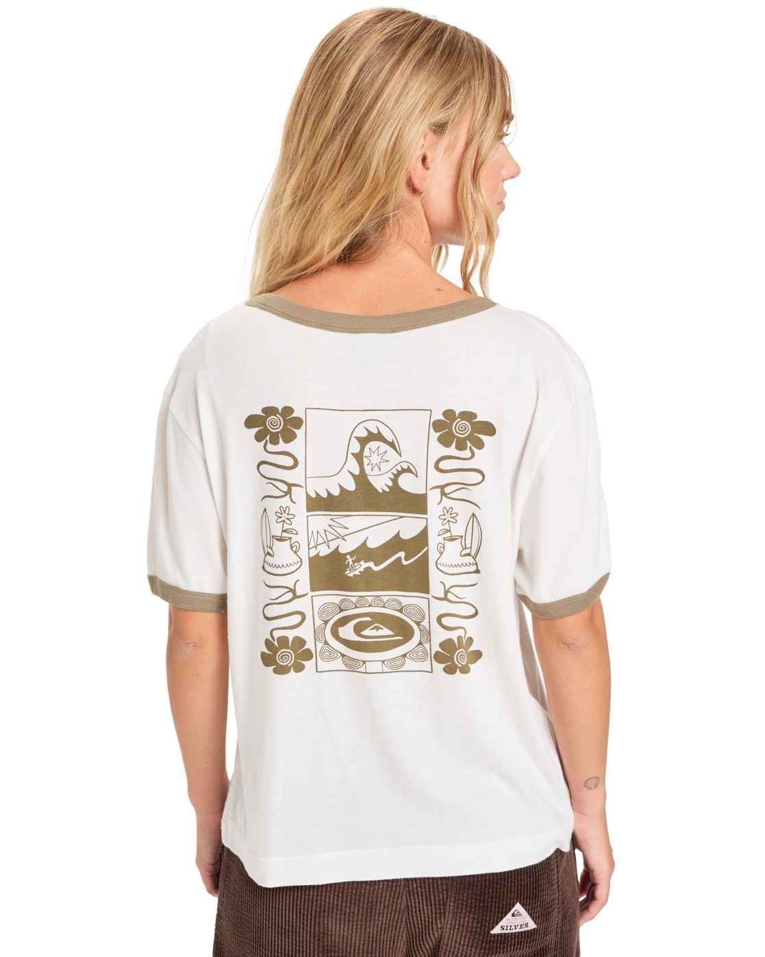 Quiksilver T-Shirt »Ringer Screen«