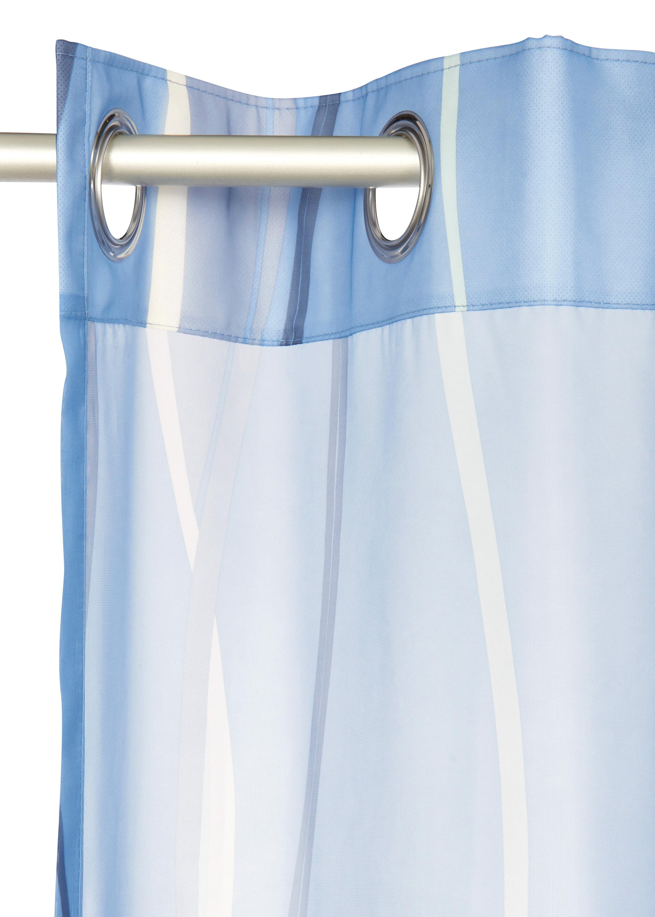 OTTO home Gardine »Dimona« Ösen 2 Stk. tlg. 2er-Set, transparent, Voile, Polyester
