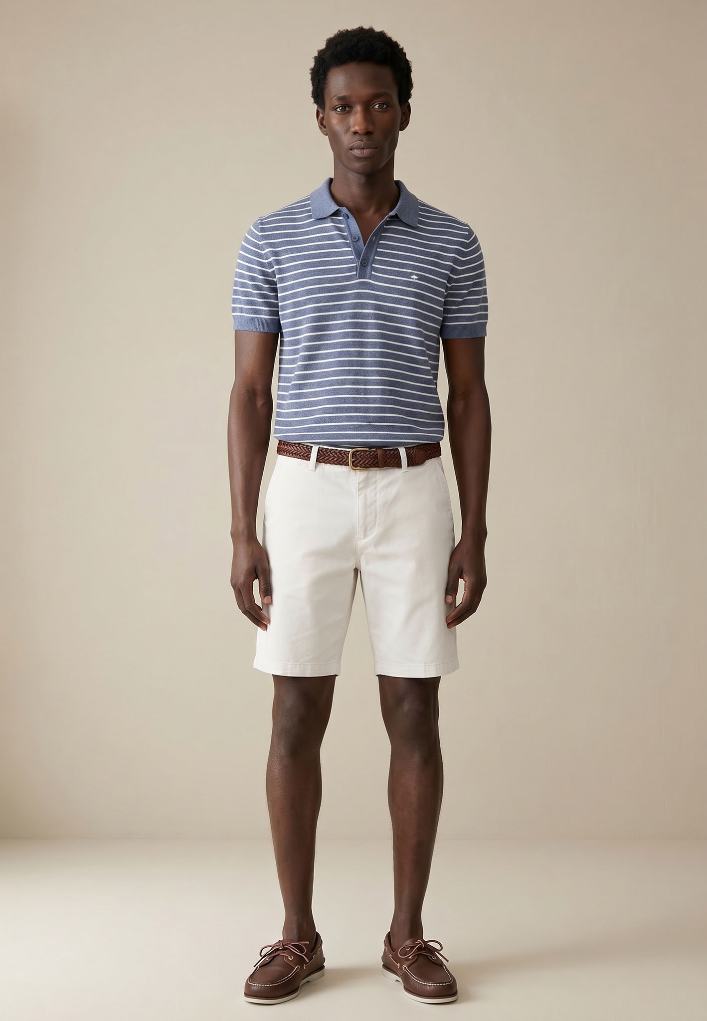 FYNCH-HATTON Poloshirt mit Logo Stickerei