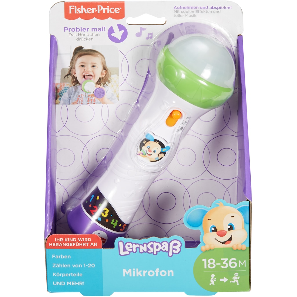 Fisher-Price® Lernspielzeug »Mikrofon«