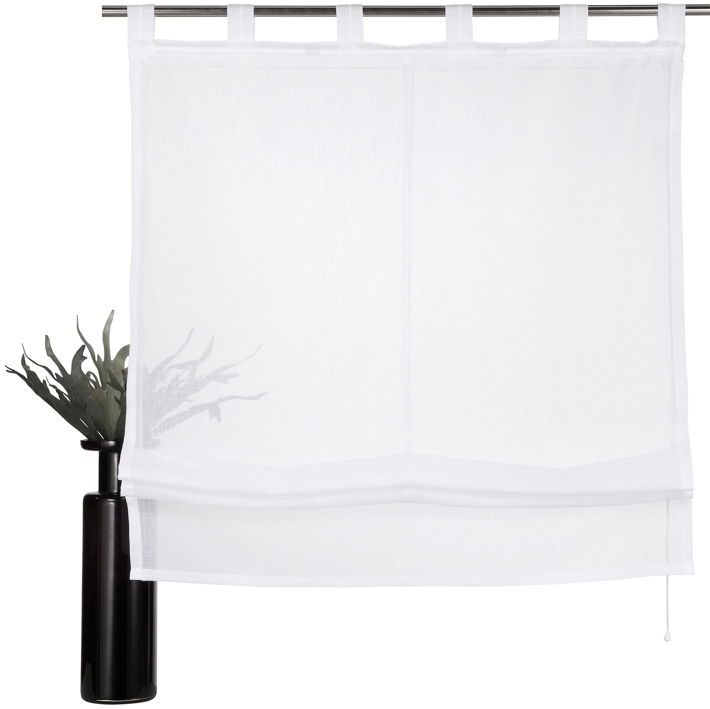 Voile, mit Schlaufen, bestellen Transparent, bequem my und »Regina«, home Raffrollo Polyester schnell