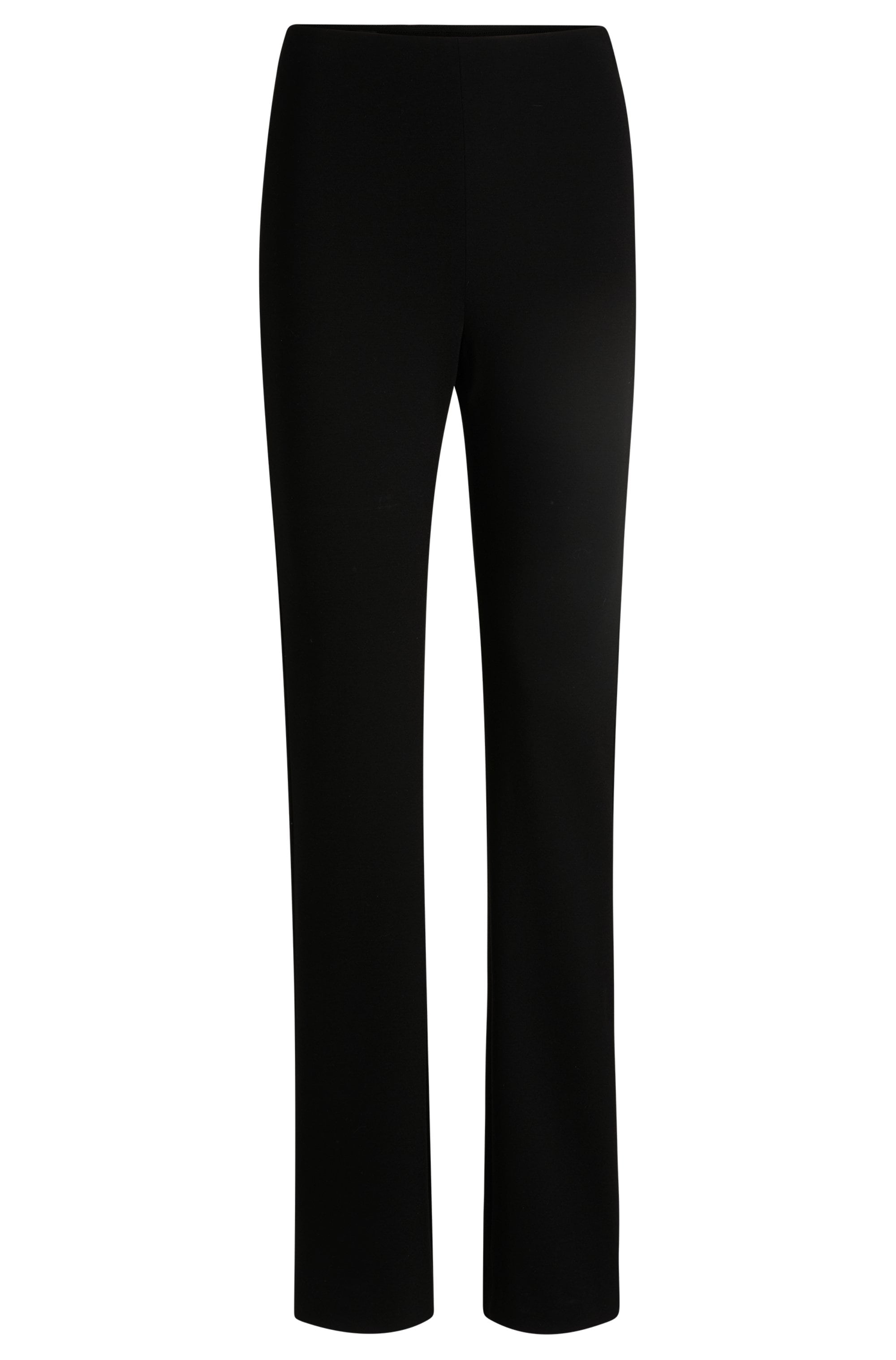 BOSS ORANGE Webhose »Taboot Premium Damenmode«, mit seitlichem Reißverschluss, flared Form, Milano Qualität Loungewear