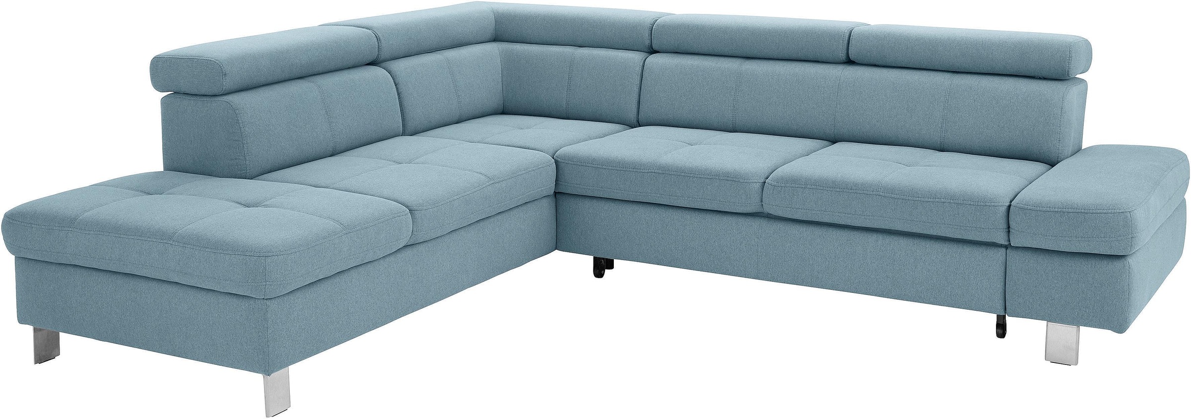 exxpo - sofa fashion Ecksofa »Fiji, L-Form«, mit Kopf- bzw. Rückenverstellu günstig online kaufen