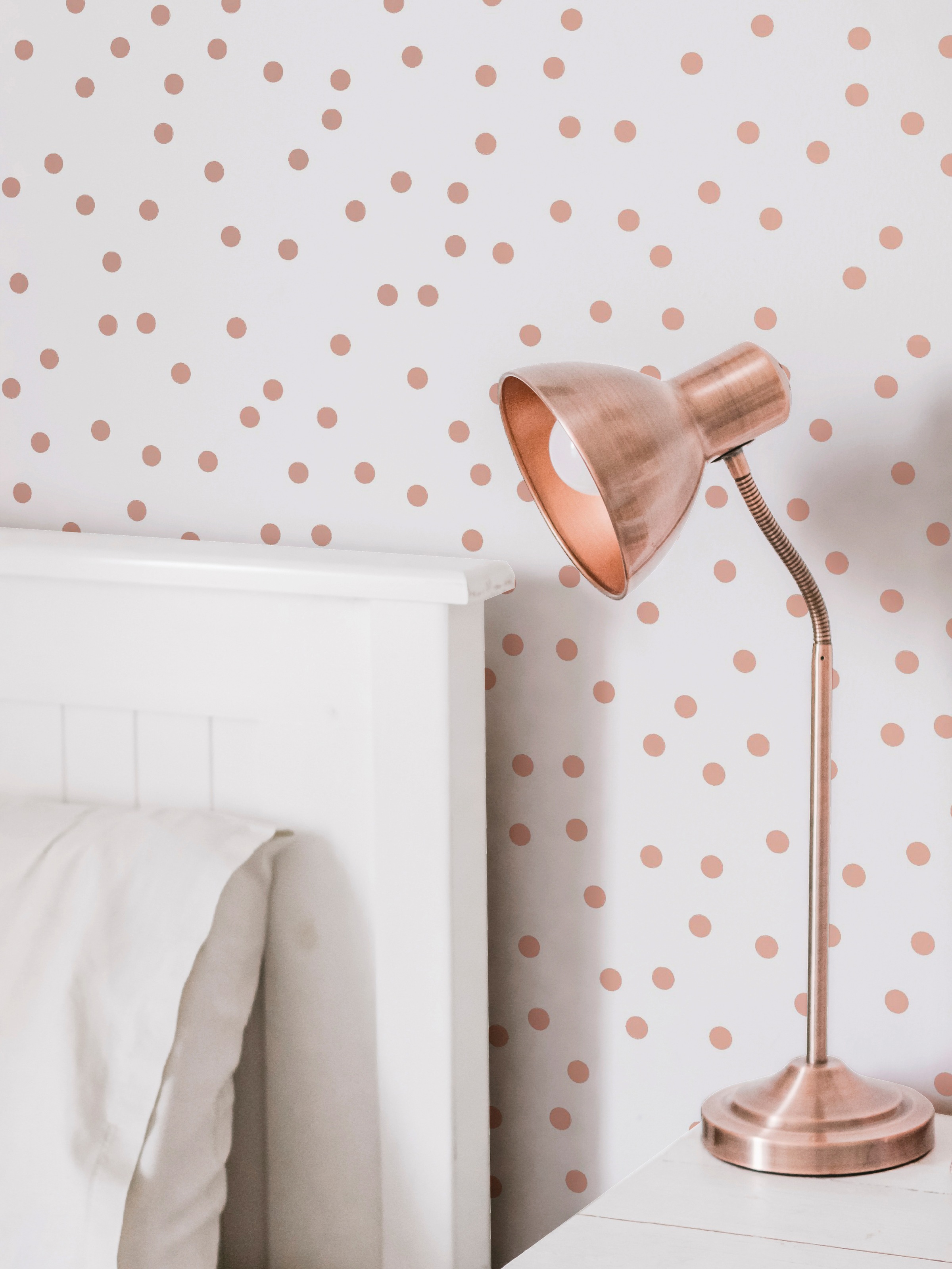 Art for the home Vliestapete »Konfetti«, Rose Gold - 10mx53cm