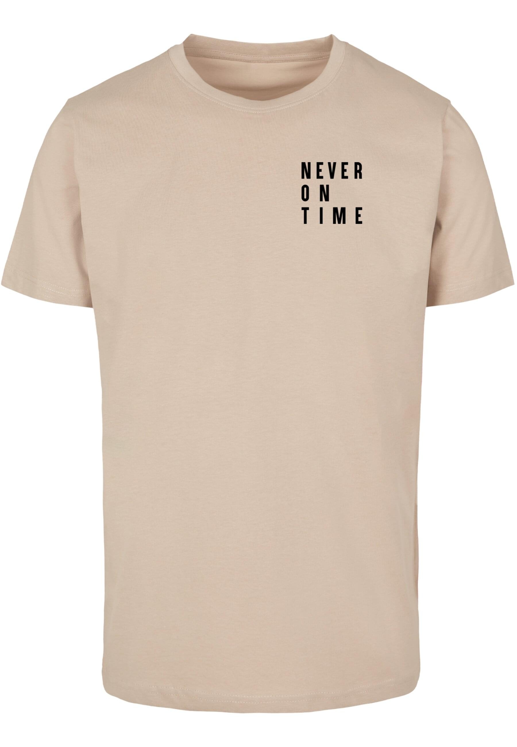 MisterTee Kurzarmshirt »MisterTee Herren Never On Time Tee« 1 Stk.